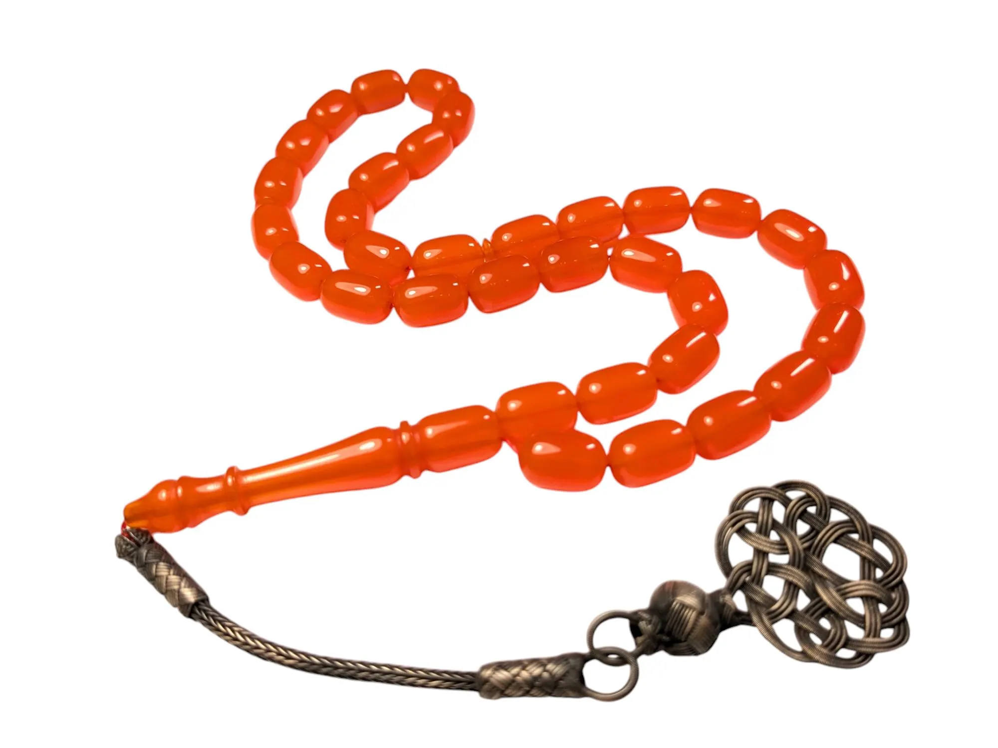 Turkish Prayer Beads Tasbih Misbaha SIKMA Kehribar Tesbih Kazaz Subha Gift 846 - image 3
