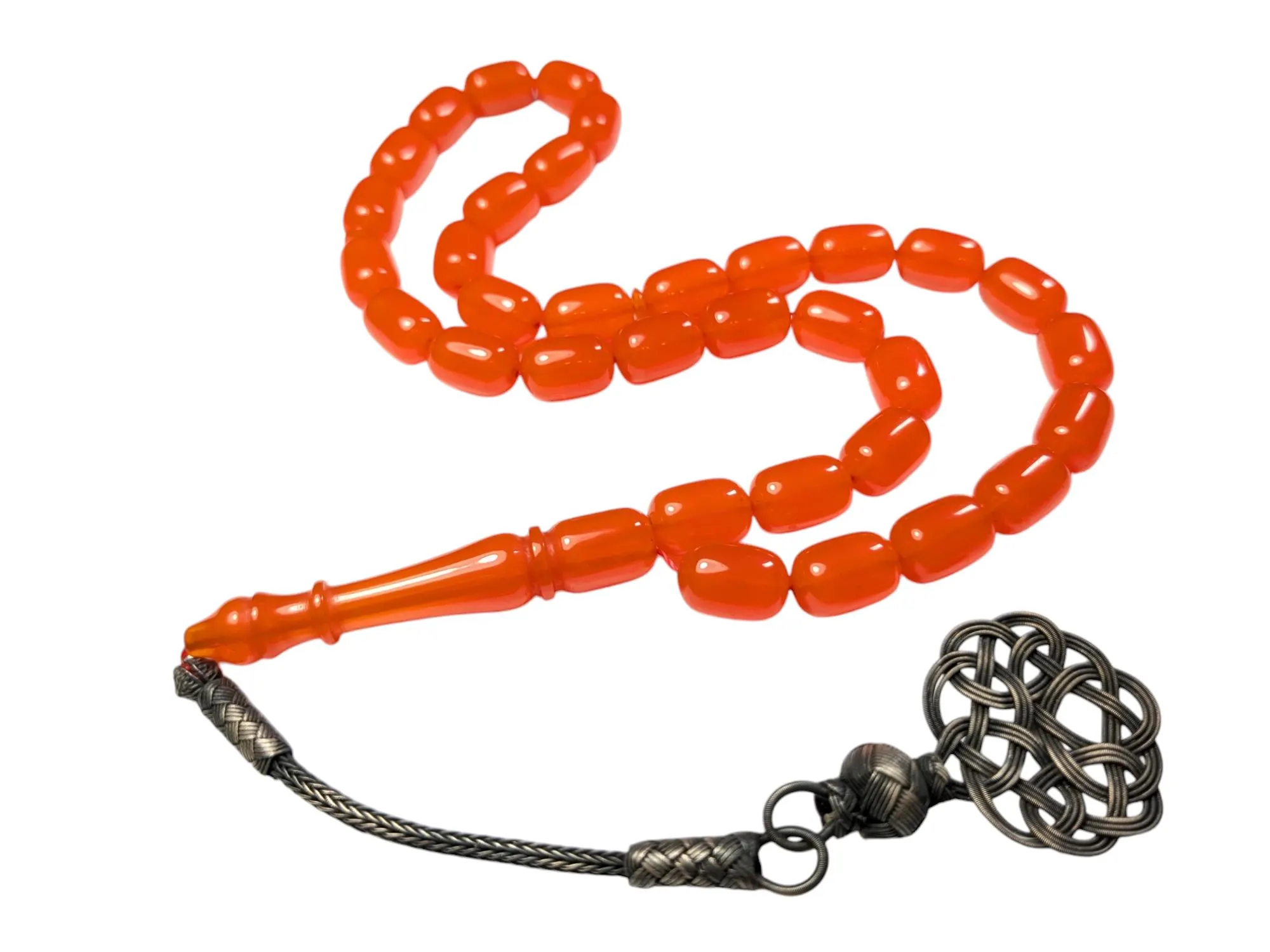 Turkish Prayer Beads Tasbih Misbaha SIKMA Kehribar Tesbih Kazaz Subha Gift 846 - image 5
