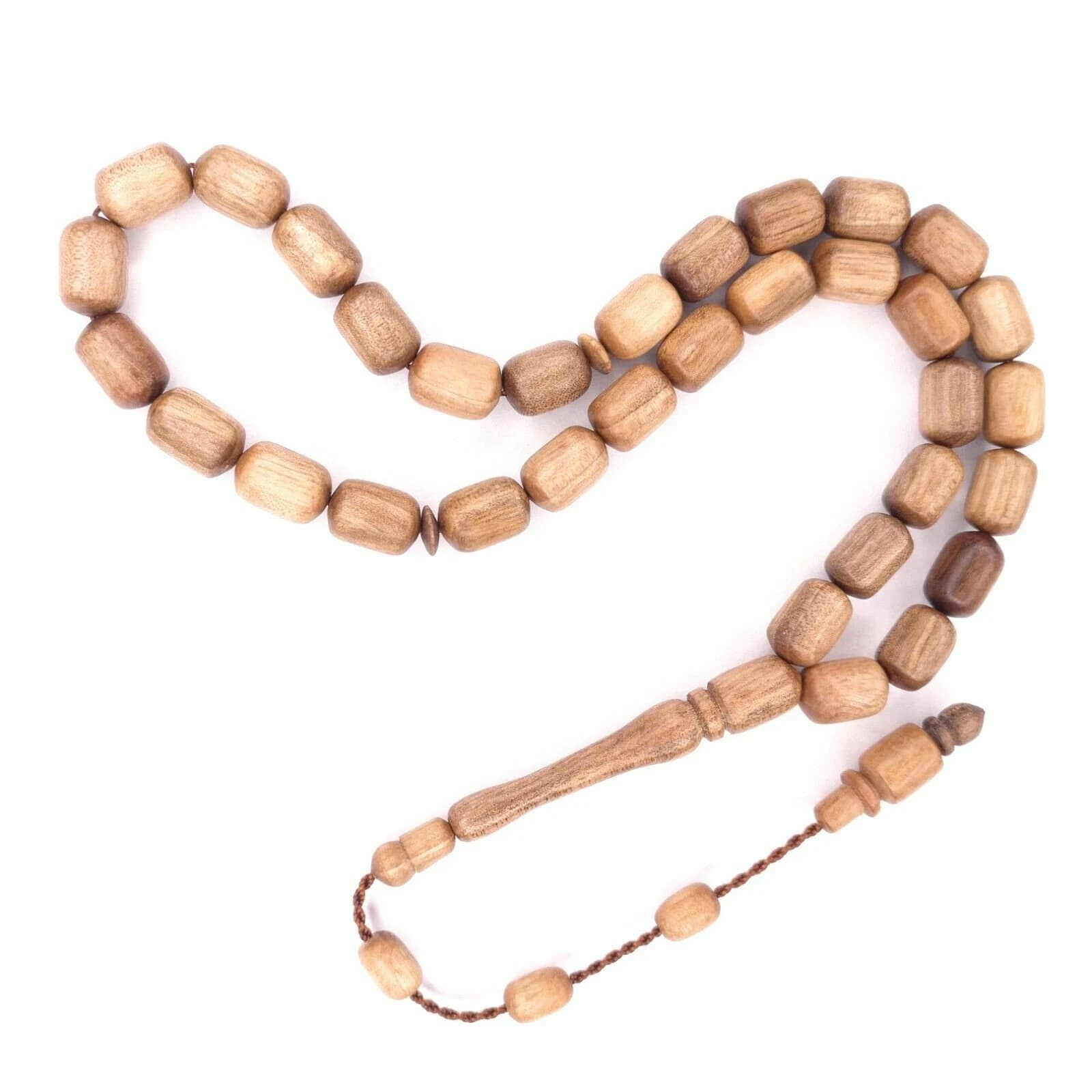 Turkish Wooden Prayer Beads (Carob, Alder, Olive Wood) - image 2