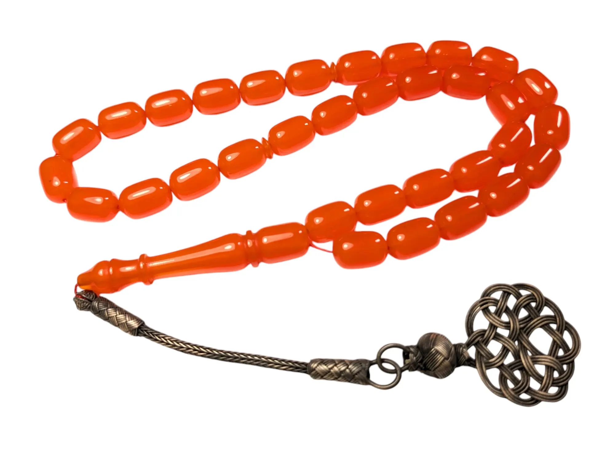 Turkish Prayer Beads Tasbih Misbaha SIKMA Kehribar Tesbih Kazaz Subha Gift 846 - image 4