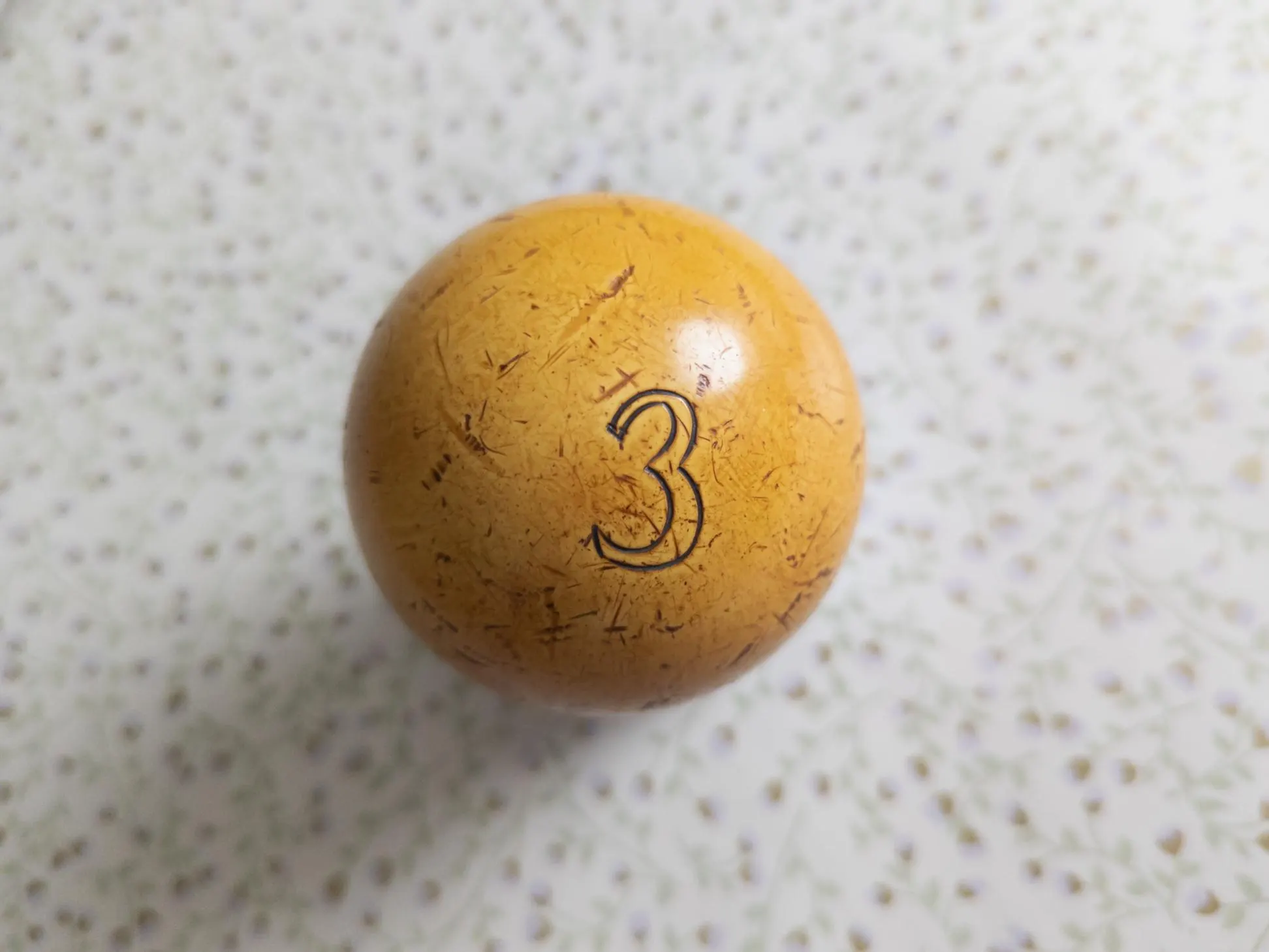 vintage bakelite orb no. 3, 222 g