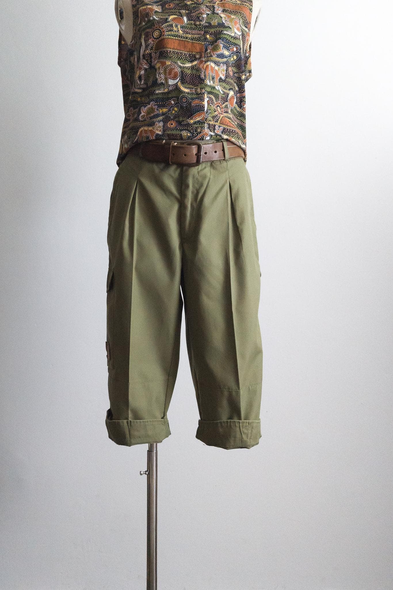 vintage chore knickers pants fjällräven gronlands knickers short pants outdoor work boyfriend cargo knickerbockers
