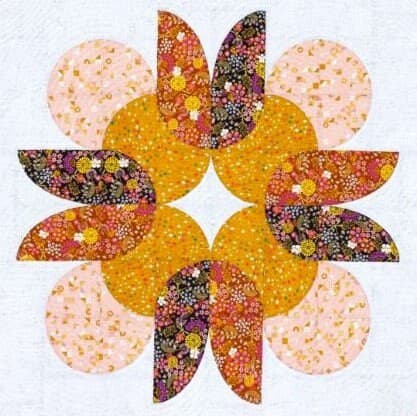 KIT - Big Island Blooms Quilt Kit 2nd Edition Featuring Ruby Star Koi Pond - 40"x40" Baby Quilt Kit - Pattern, Top Fabric, Binding Included - image 4