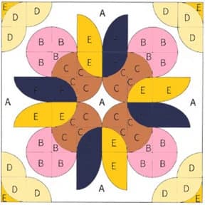 KIT - Big Island Blooms Quilt Kit 2nd Edition Featuring Ruby Star Koi Pond - 40"x40" Baby Quilt Kit - Pattern, Top Fabric, Binding Included - image 3