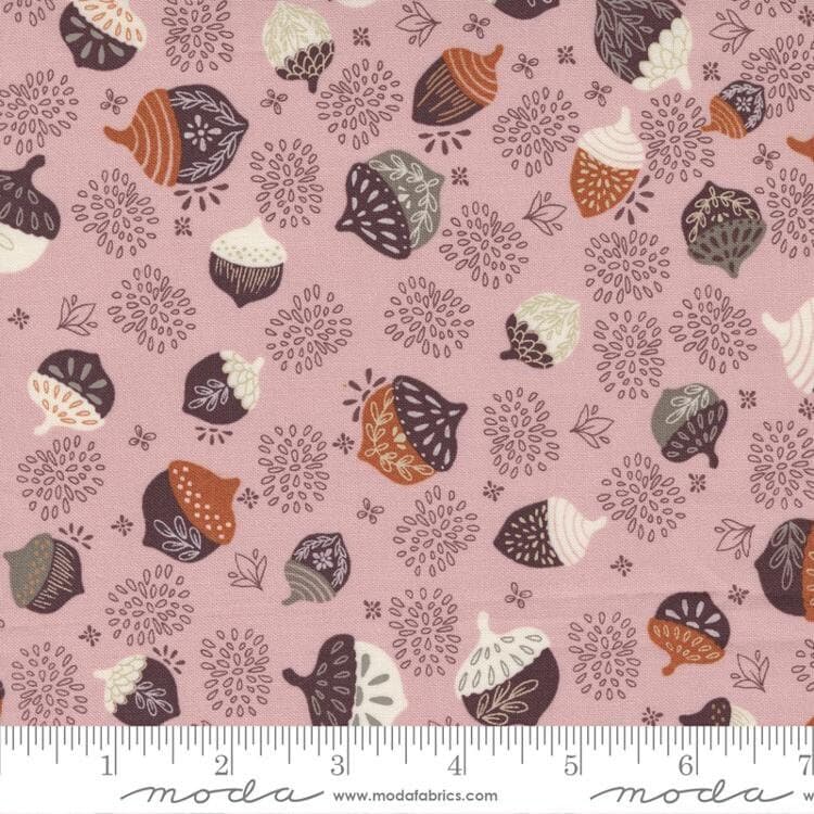 Slow Stroll by Fancy That Design House for Moda Fabrics - Slow Stroll PETAL ACORN TOSS - 4554212 - Half Yard Increments