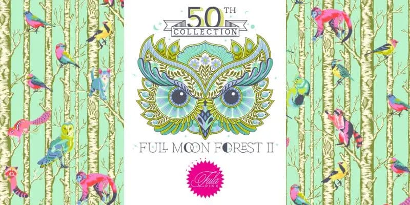 Full Moon Forest II by Tula Pink for FreeSpirit Fabrics - Full Collection - Fat Quarter Bundle - 40 Pcs - FB2FQTP.FULLMOON - Shipping NOW! - image 3
