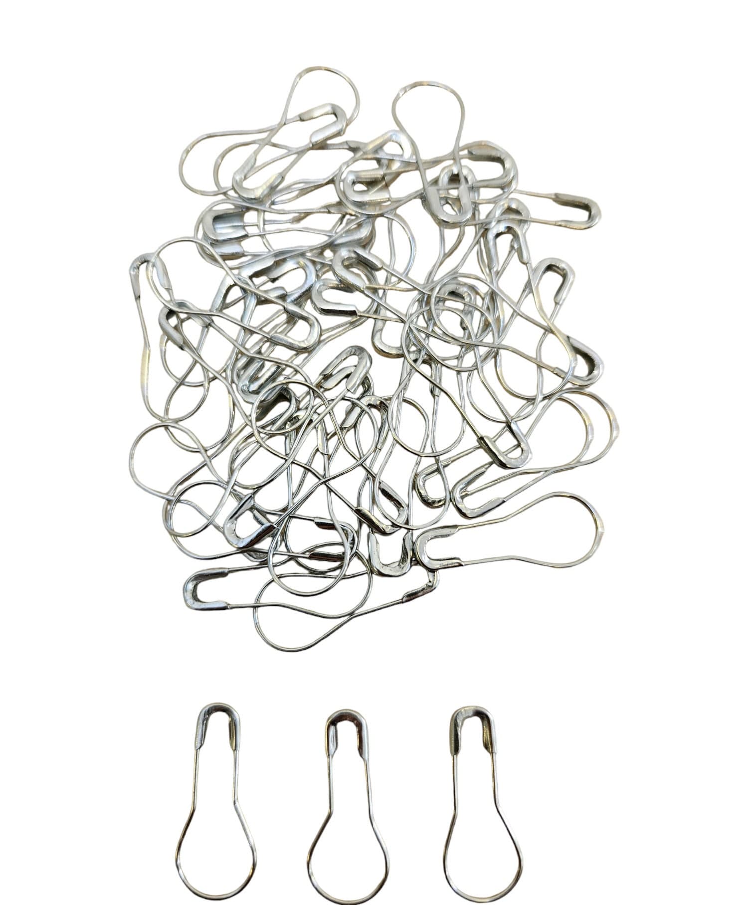 Pear Bulb Hijab Pins, Metal Safety Clips - Secure for All Fabrics - image 4