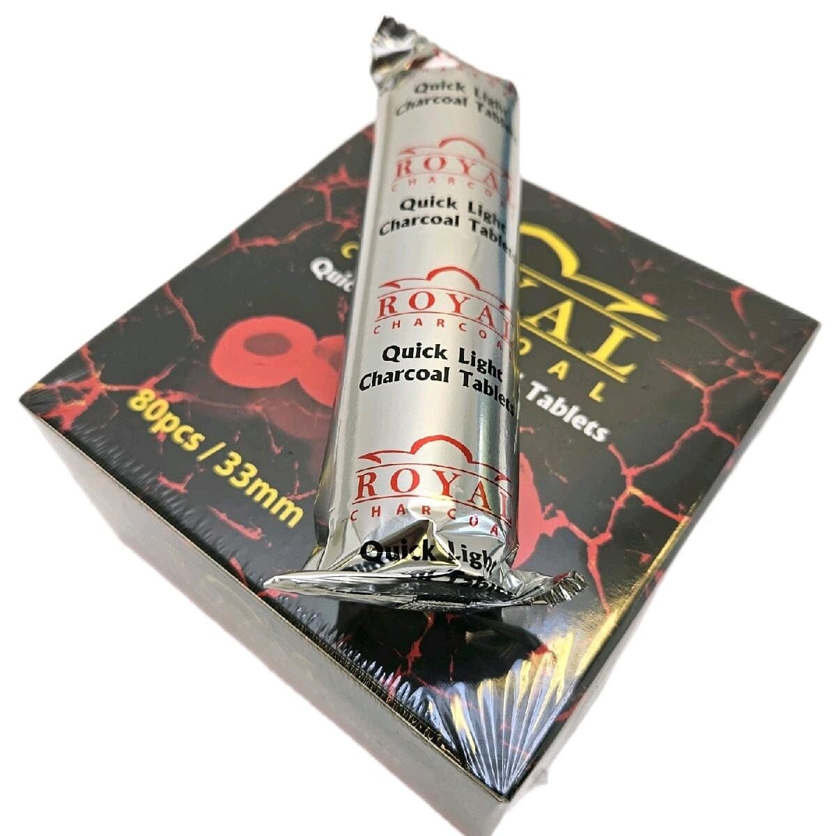 Quick Light Charcoal Tablets for Oud Bakhoor Bukhour Incense Burner - Freshener - image 4