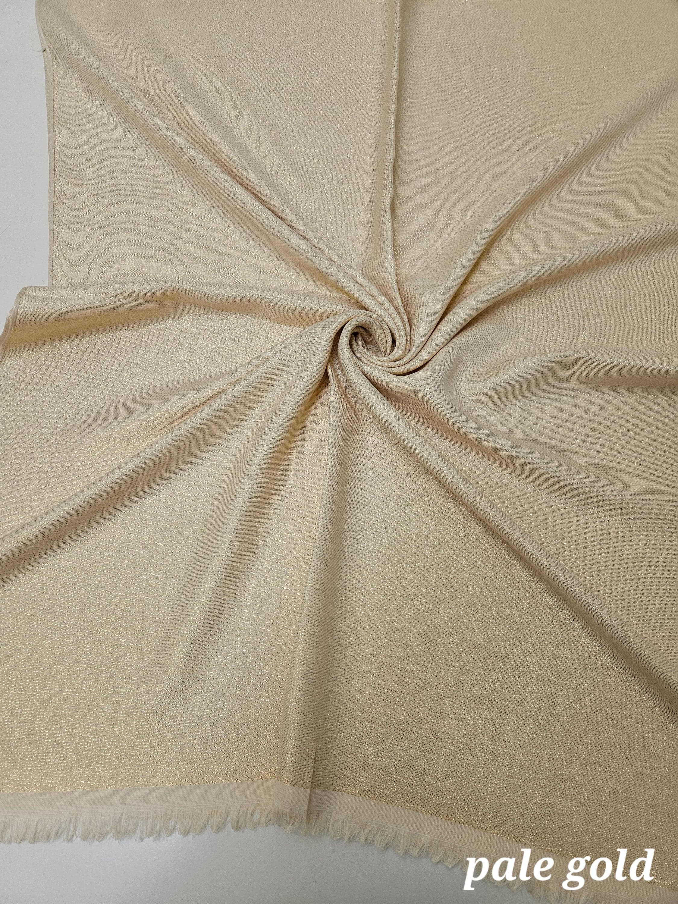 Shimmer Rayon Hijab Scarf, Elegant Party Shawl - image 4