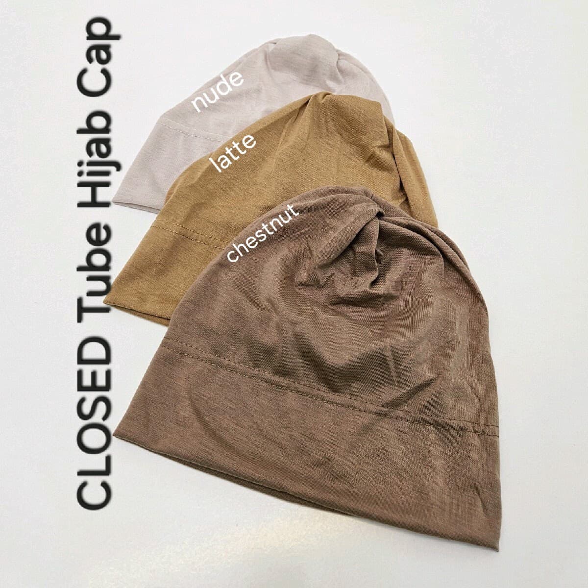 Womens Underscarf Tube Bonnet: Breathable Hijab Cap