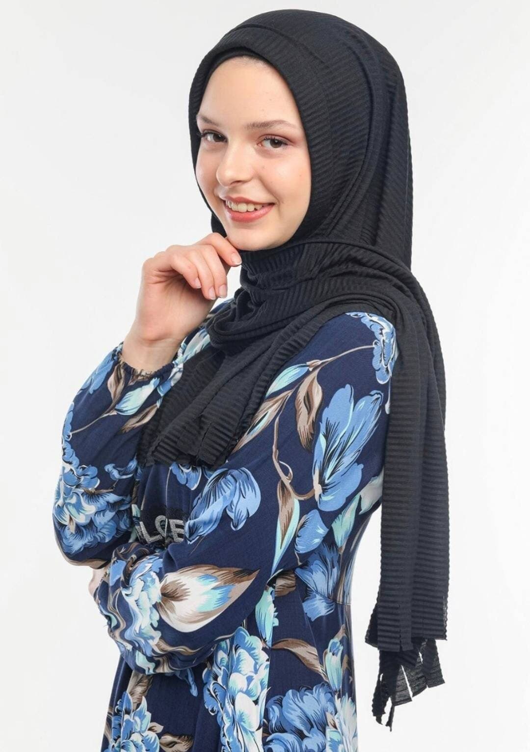Made in Turkey Premium Quality Instant Hijab Scarf ONE PIECE Cotton Hijab Shawl Head Wrap Easy
