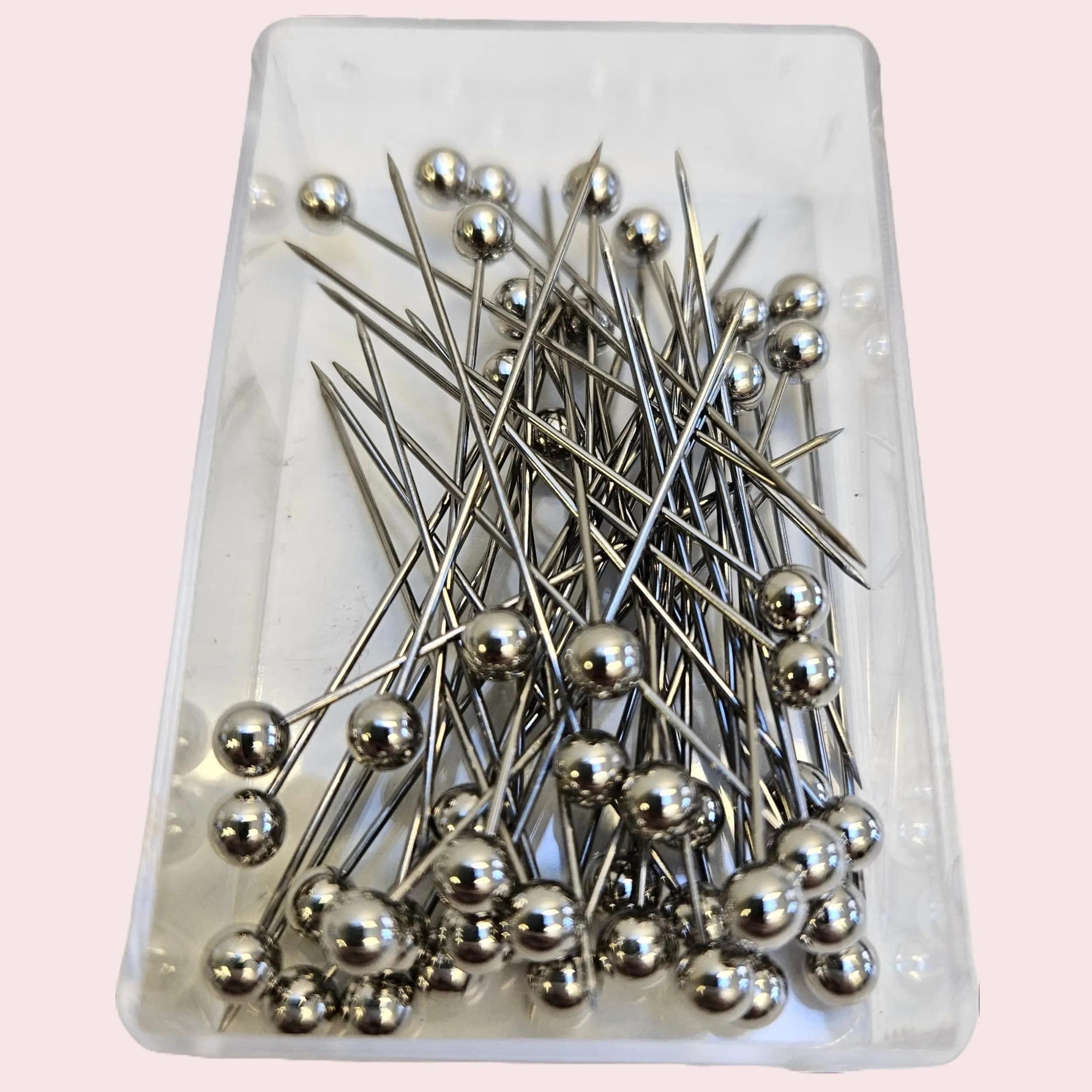Durable Metal Hijab Pins with Round Head - image 4