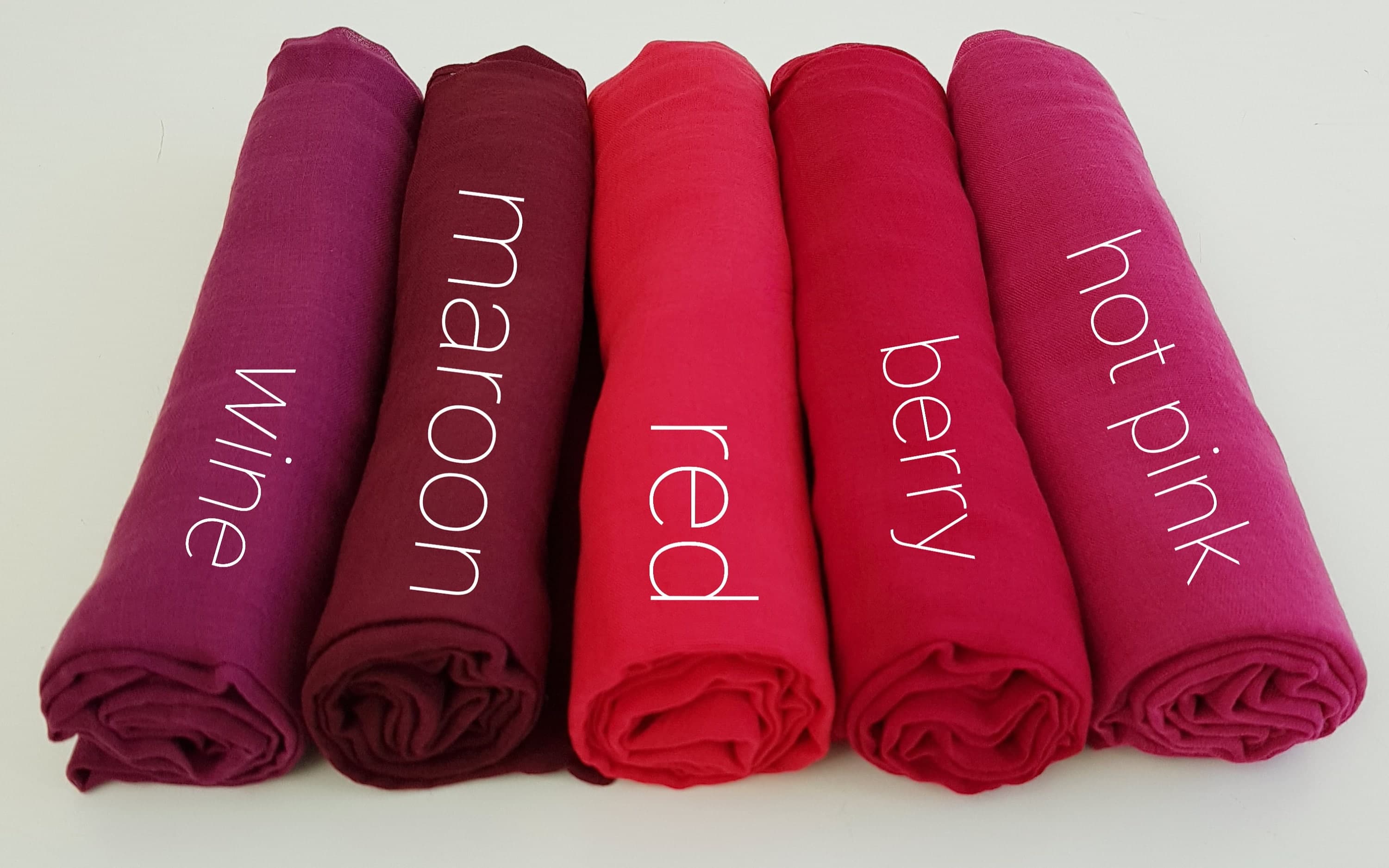 Large Viscose Hijab Scarf: Soft TR Fabric, 45 Colors - image 4