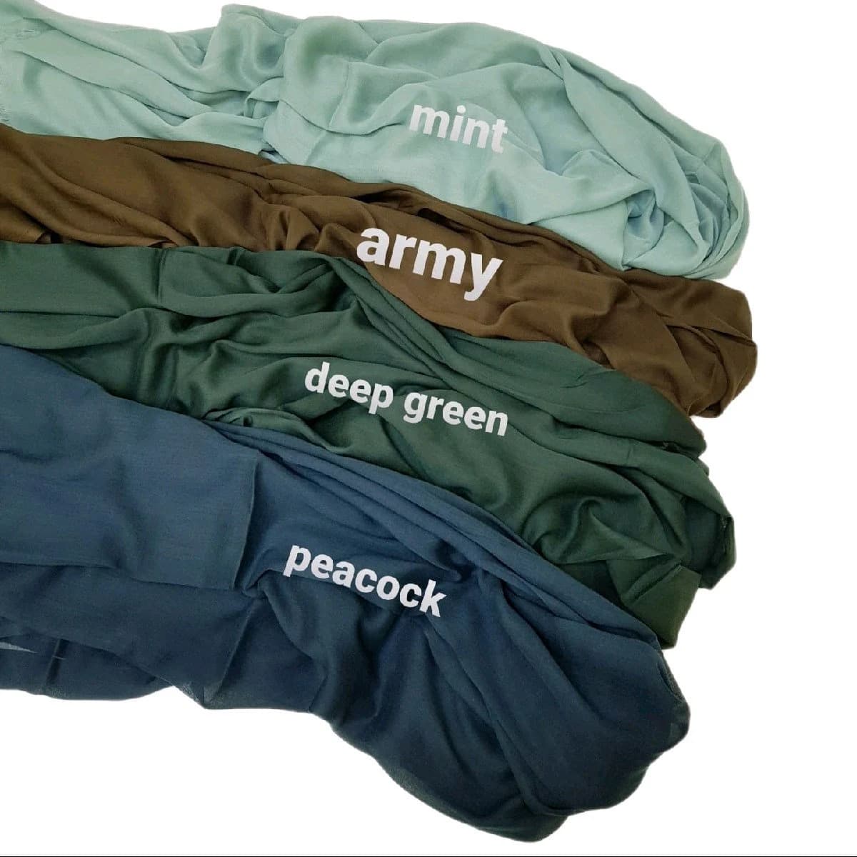 New Plain Soft Cotton Maxi Hijab Scarves 180cmx90cm Headscarf Shawl Wrap Scarf - image 5