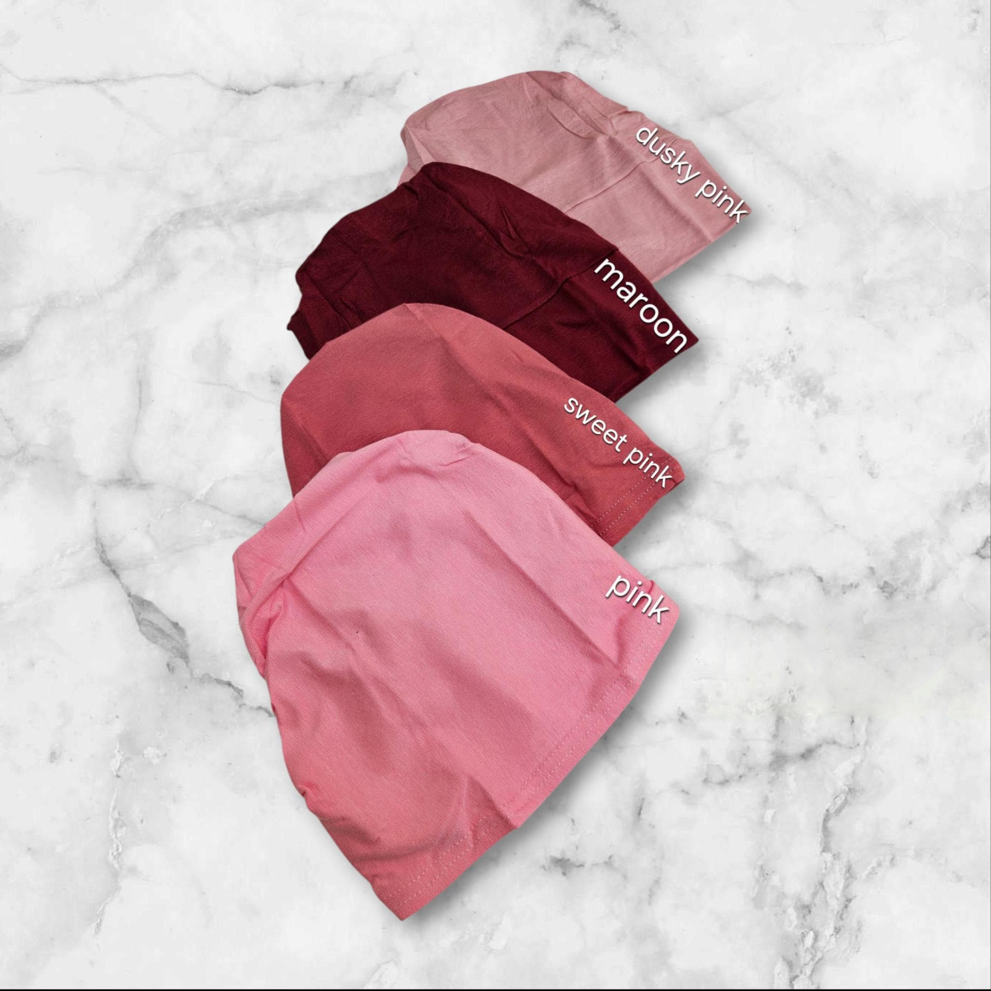 Cotton Undercap Bonnet: Full Tube, Hijab, Chemo, Alopecia Cap - image 4
