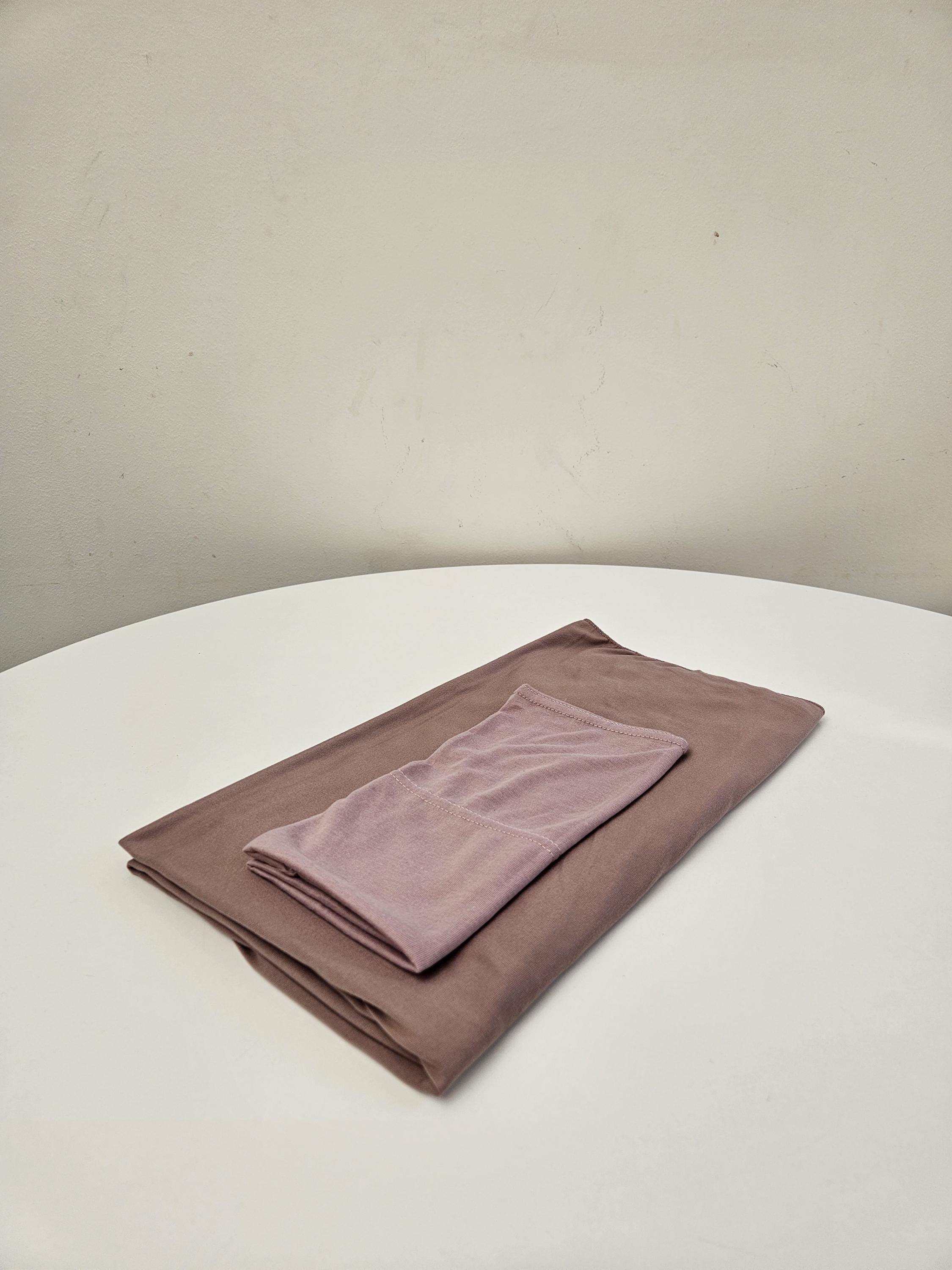Jersey Hijab & Underscarf Set – Soft Sarong Shawl, Maxi Wrap - image 4