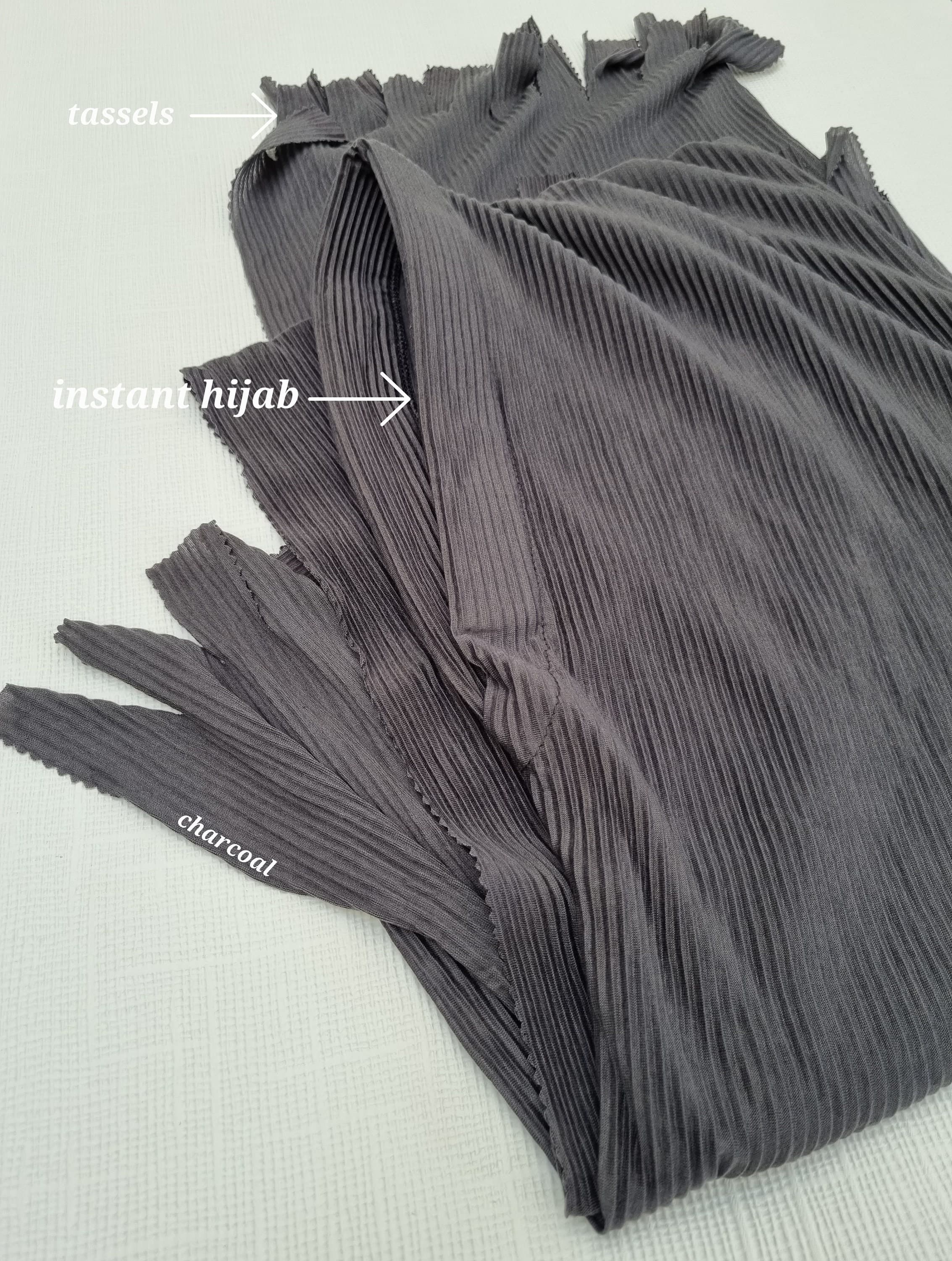 Made in Turkey Premium Quality Instant Hijab Scarf ONE PIECE Cotton Hijab Shawl Head Wrap Easy - image 3
