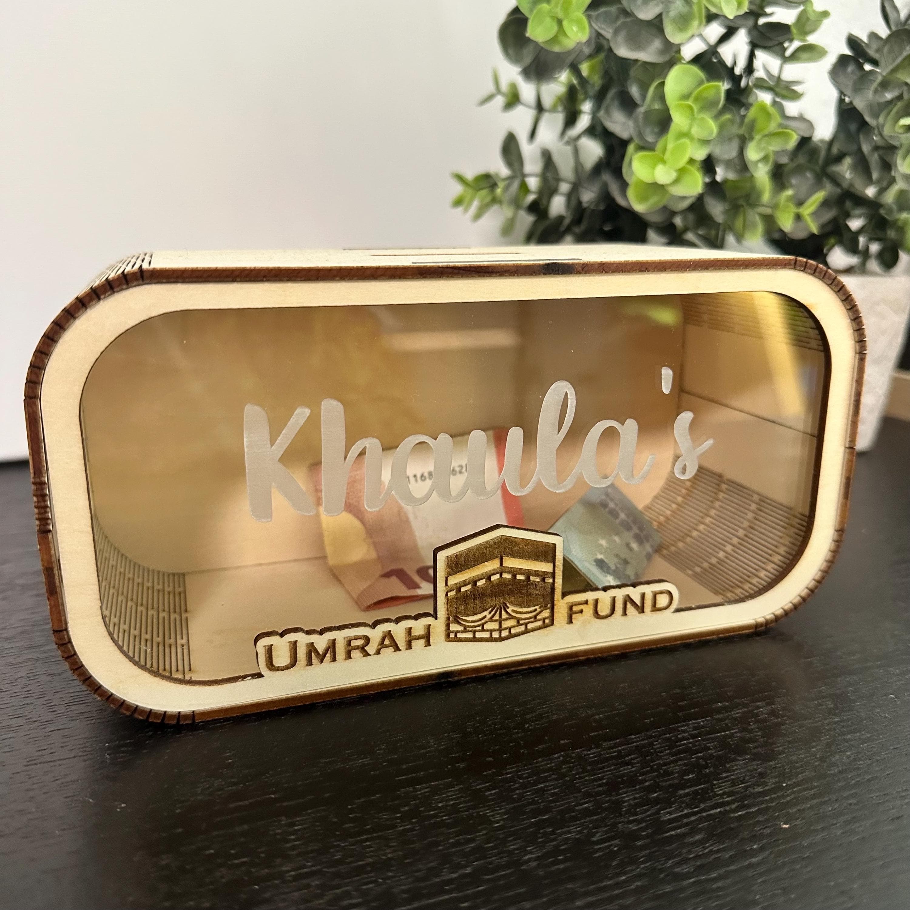 Spardose Umrah Fund Dose | Umrah Fund Box | personalisierte umrah fund dose | islamisches Geschenk Umrah Hajj Ramadan Ramdhan Kinder - image 4