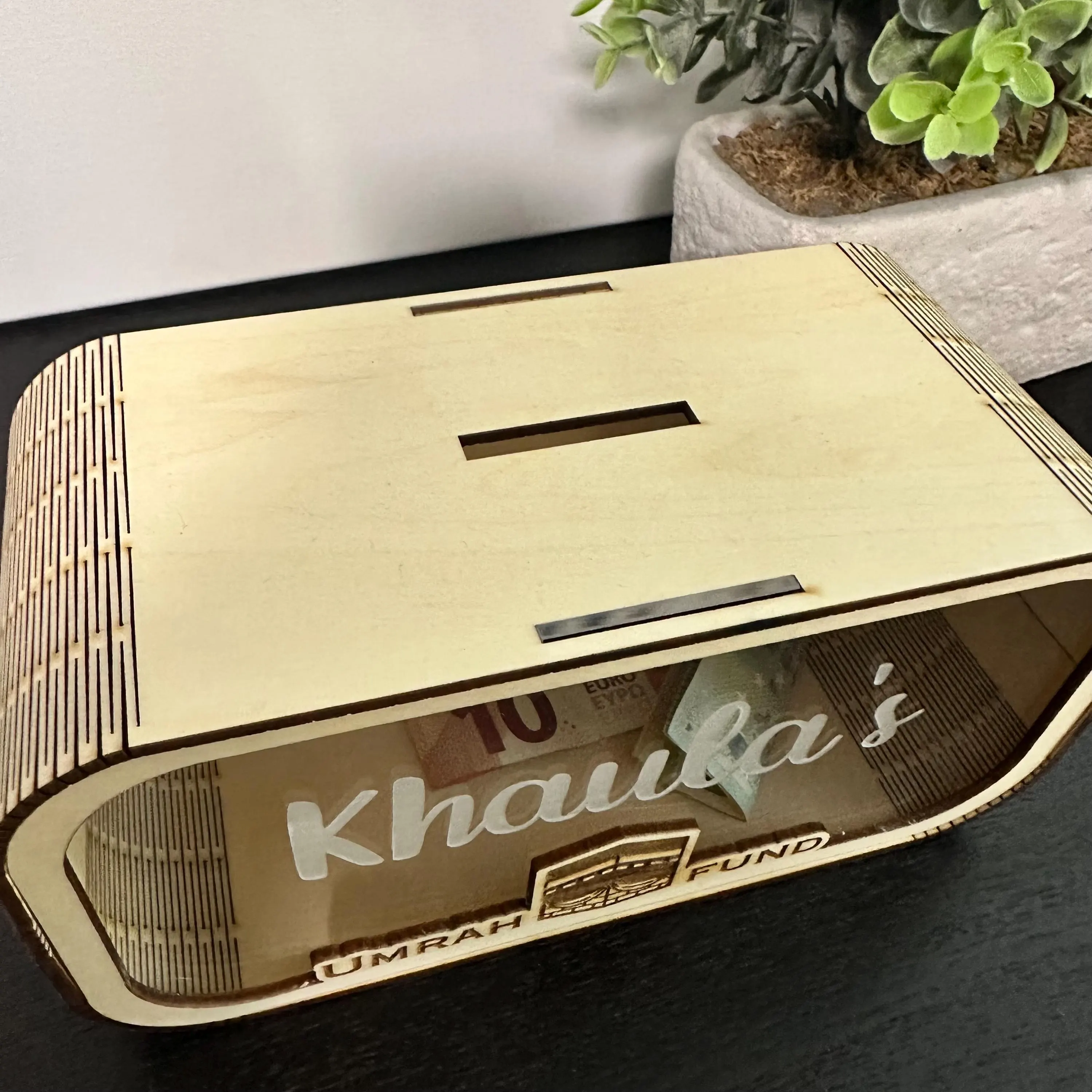 Spardose Umrah Fund Dose | Umrah Fund Box | personalisierte umrah fund dose | islamisches Geschenk Umrah Hajj Ramadan Ramdhan Kinder - image 3