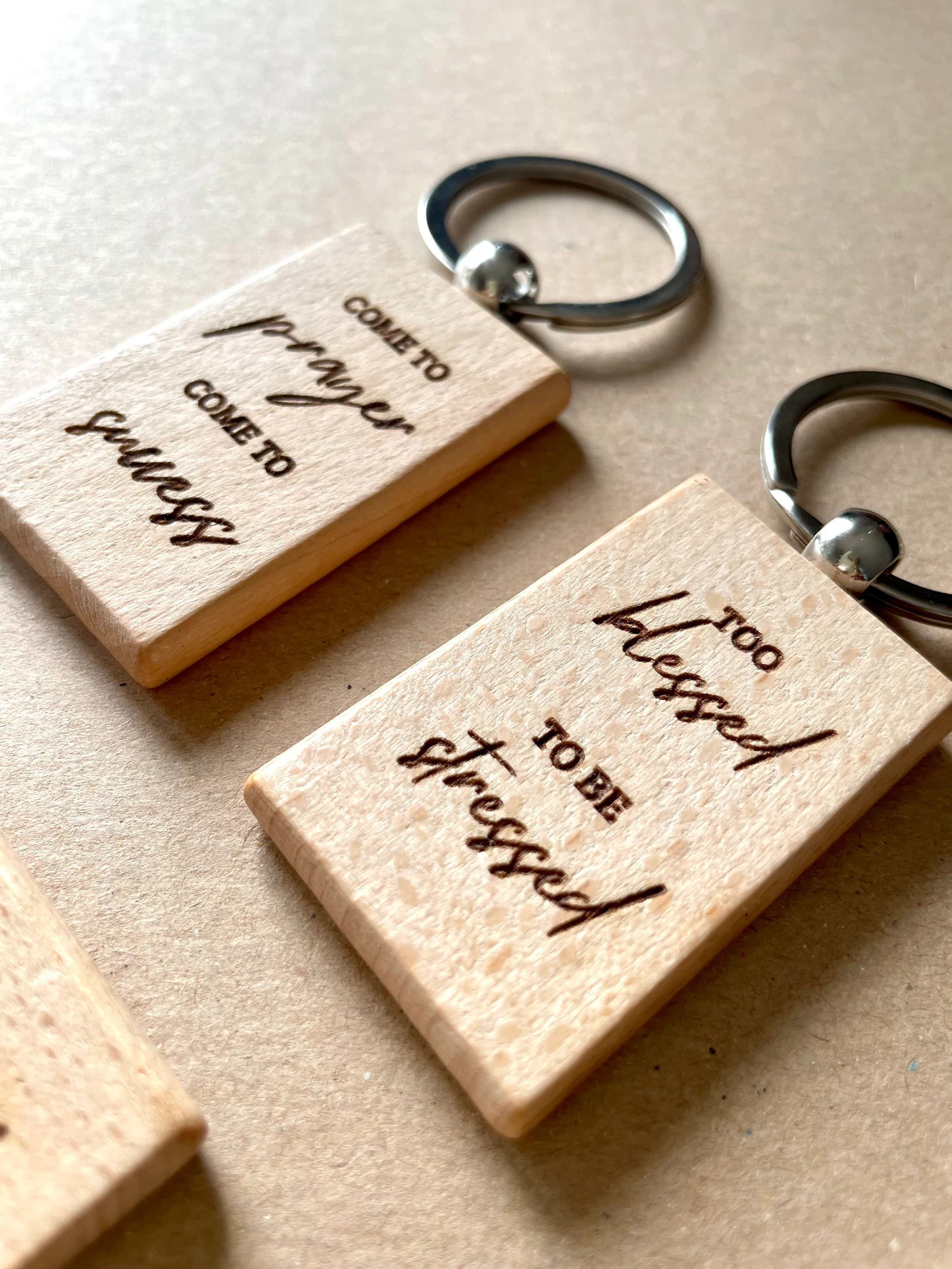 Handcrafted Islamic Keychain with Meaningful Motifs - Perfect Islamic Gift