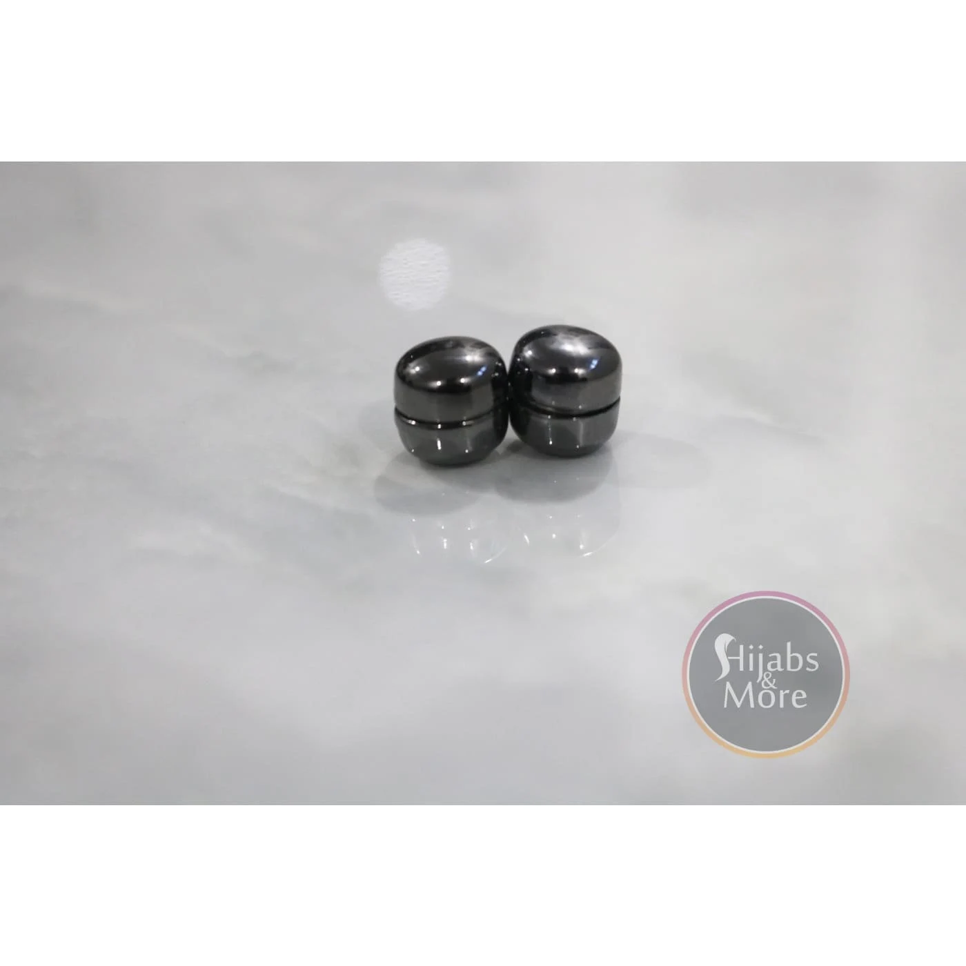 8 Magnetic Hijab Pins: Black, Rose Gold, Gold & Silver + 4 Matte Various Colours Pins [Variety 8-Pack] - image 4