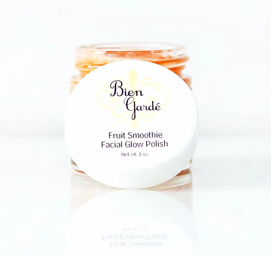 Fruit Smoothie Facial Glow Polish: Natural Foaming Face Scrub