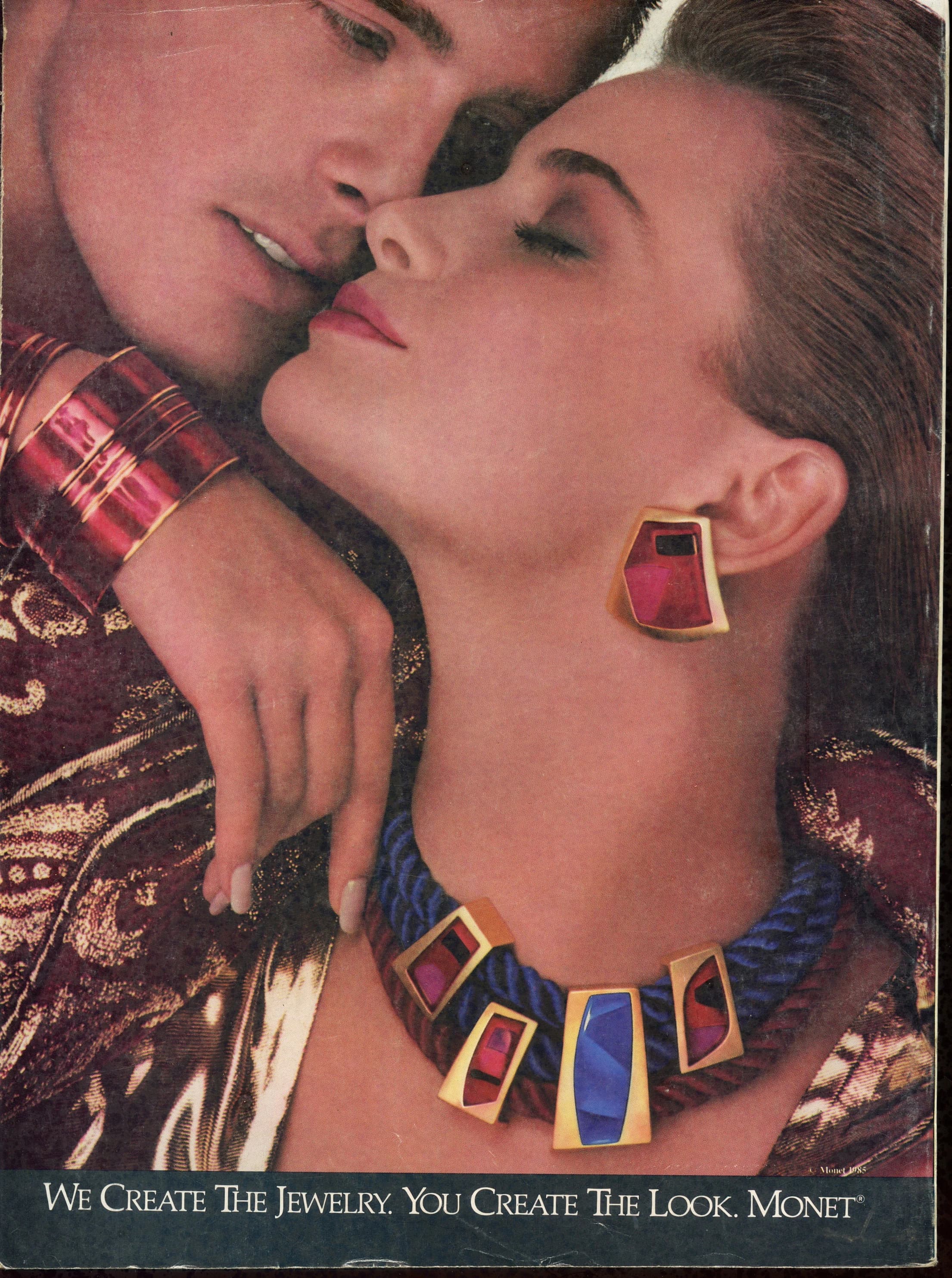 Vintage Glamour Fashion Magazine/October 1985/Catherine Oxenberg/Fall Issue/Teen - image 3