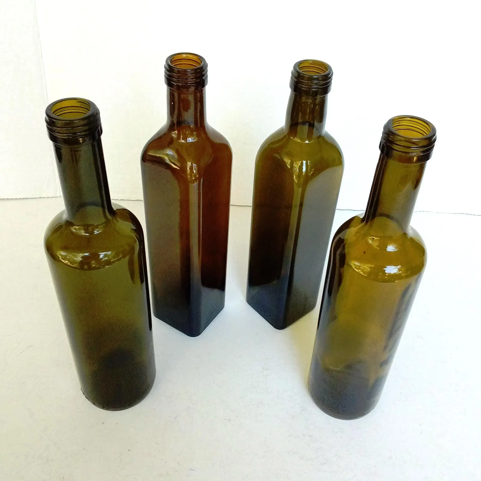 Olive Storage Bottles/500MLBottles/Extract Bottles/Bottle Cutting/Candles /Crafts/Empty Bottles/Christmas Crafts/Gift Making