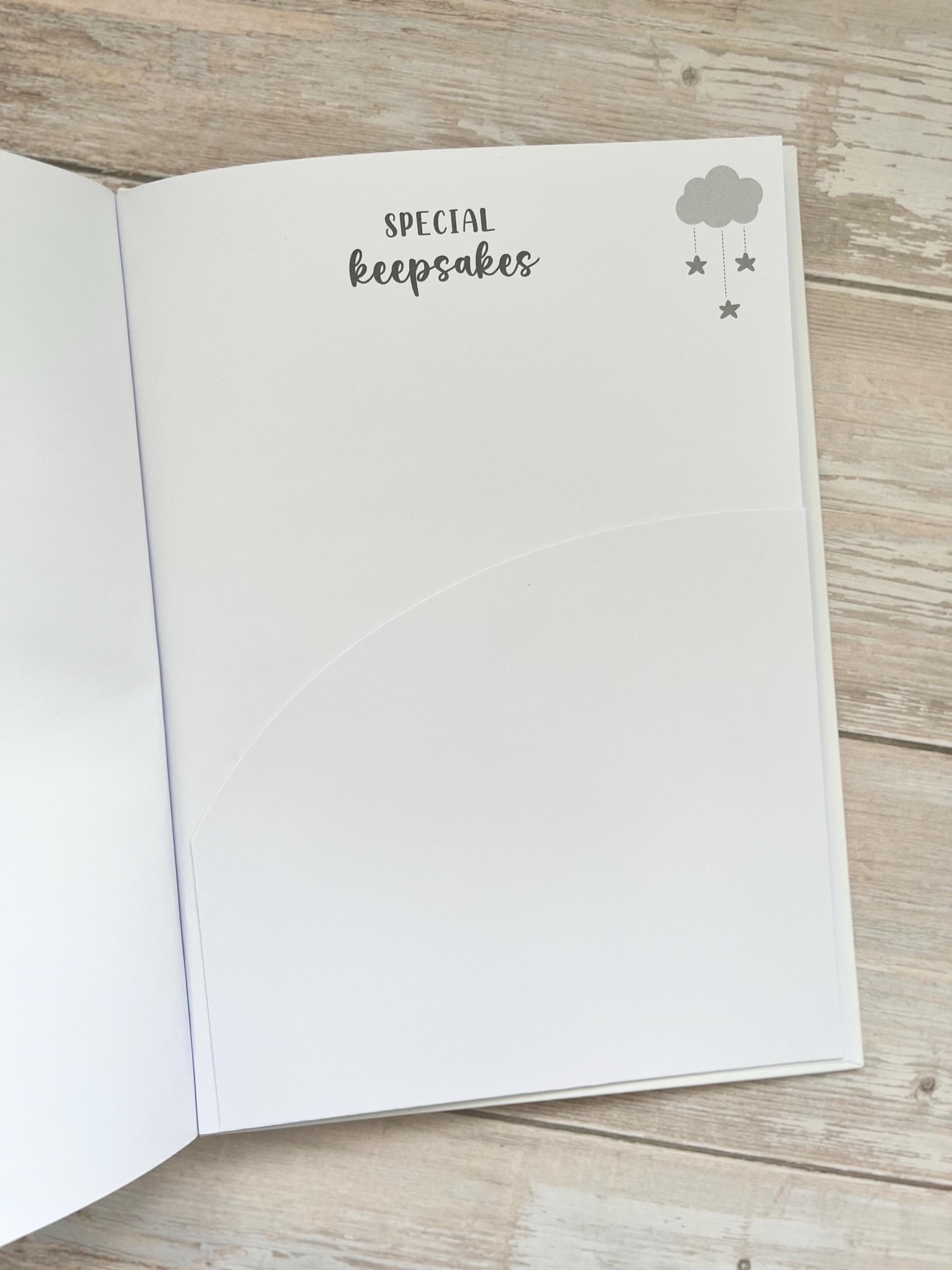 My First Years Record Book | Blue Baby Boy Book | Personalised Baby Memory Baby Gift | New Baby Boy Gift | Bump To Birth Journal | 5 Years - image 3