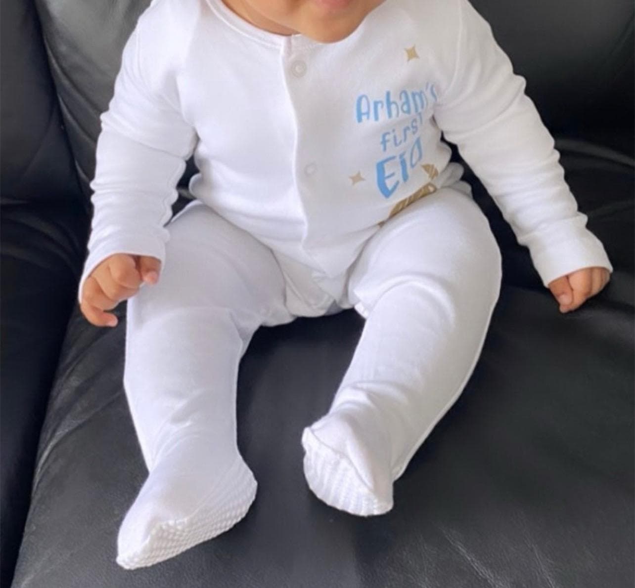 Personalised Baby’s First Eid Sleepsuit | Islamic Baby Gifts | Eid Gifts For Baby | New Baby Gift | My First Eid 2026 | Muslim Baby Gifts - image 4