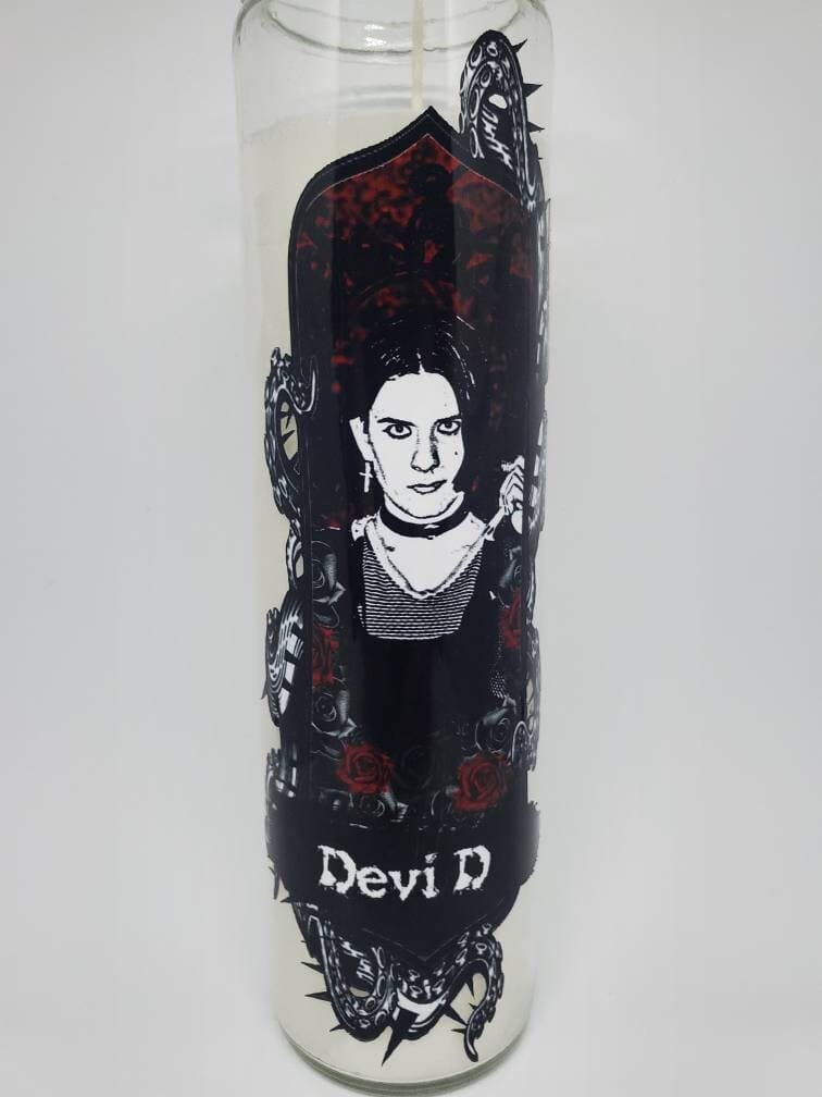 Johnny the Homicidal Maniac// Nny// Johnny C// Devi D// Squee// Cosplay Candles// Fandom Devotion// Fandles// Prayer Candles - image 3