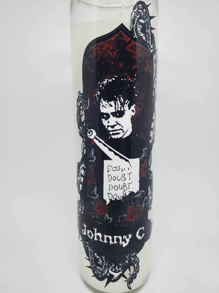 Johnny the Homicidal Maniac// Nny// Johnny C// Devi D// Squee// Cosplay Candles// Fandom Devotion// Fandles// Prayer Candles - image 2