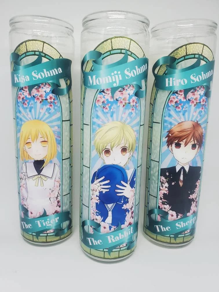 Fruits Basket// Saint Candles// Momiji// Kisa// Hiro// Sohma// The Rabbit// The Tiger// The Sheep// Fandom Devotion