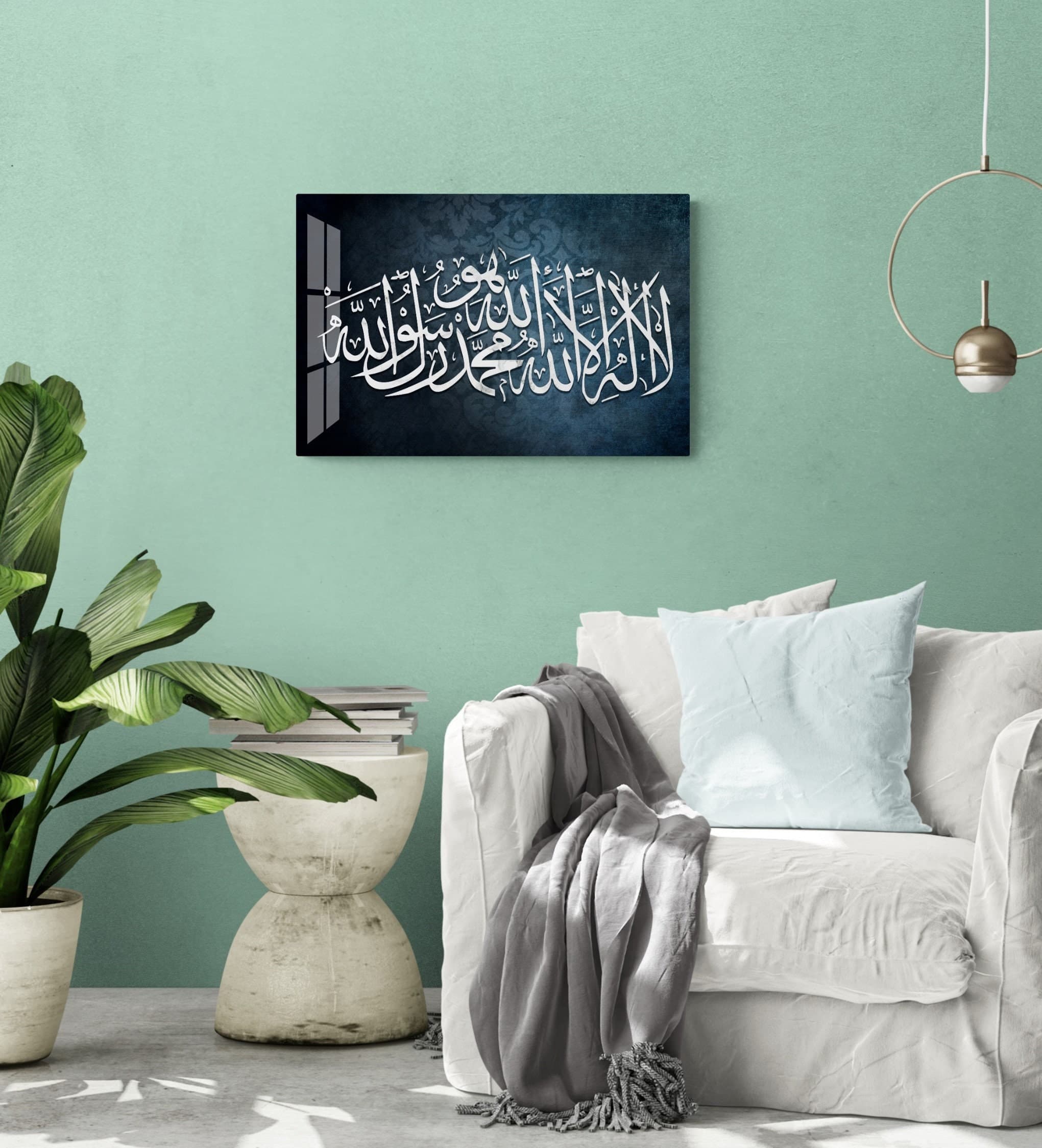 Glass Islamic Wall Art, Tempered Glass Islamic Wall Decor,  Islamic Gifts for Muslims, Arabic Calligraphy, Quran Wall Art, Allah Wall Decor - image 5