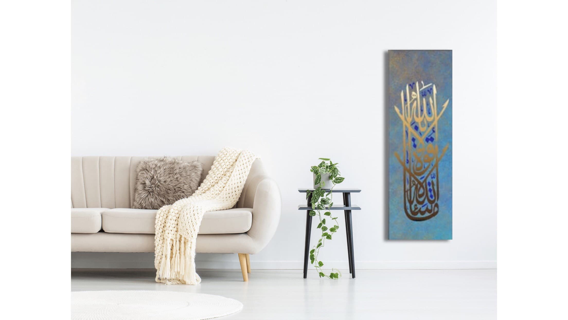 Masha Allah Islamic Wall Art Canvas Print Canvas Print Islamic Gifts for Muslims, Home Decor Arabic Calligraphy, , Quran Wall Art - image 3