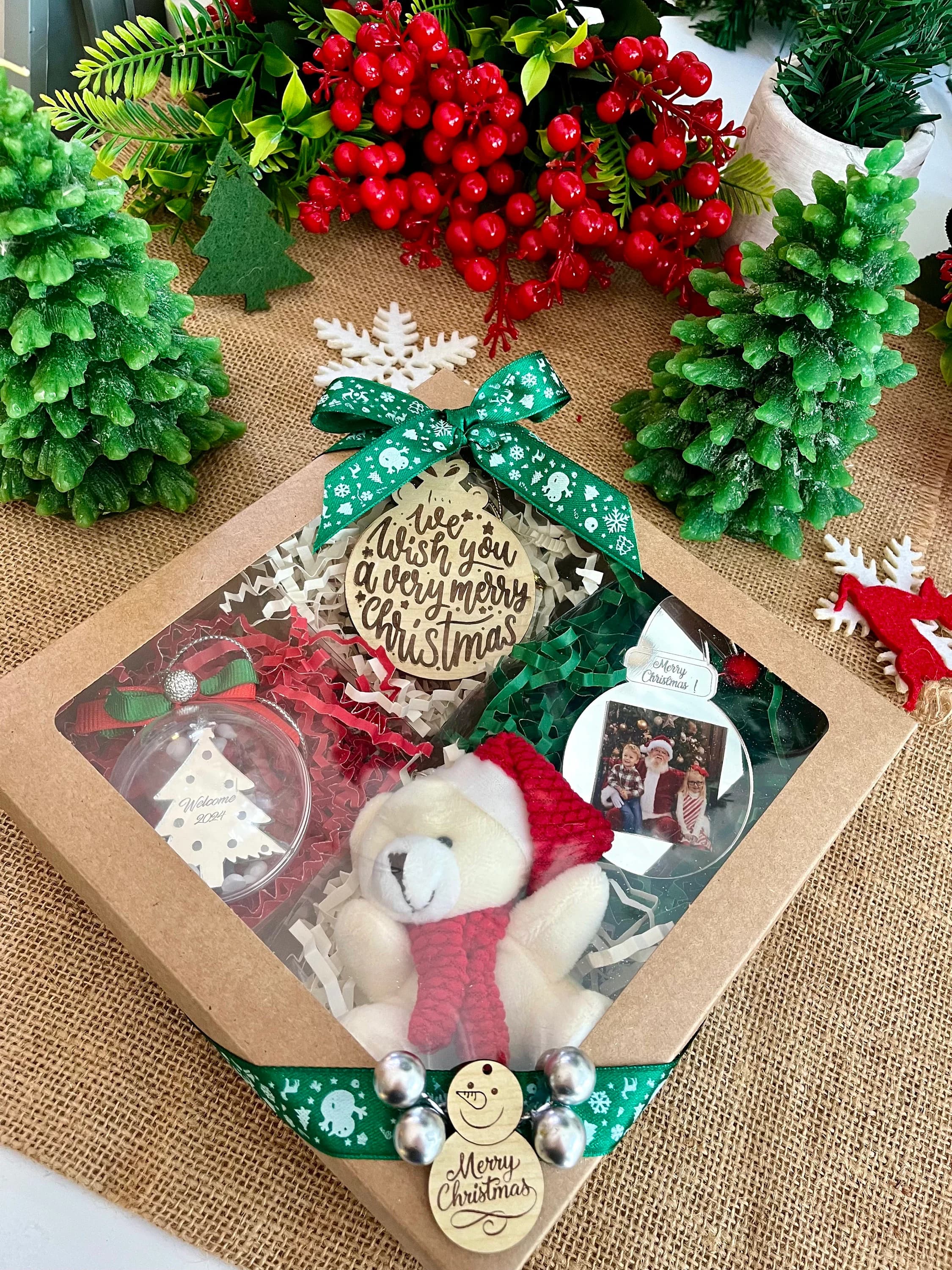 Personalized Christmas Gift Box, Christmas Tree Gift Set, 2024 Gifts, Xmas Gifts for Her, Christmas Candle, Christmas Decor, Merry Christmas - image 5