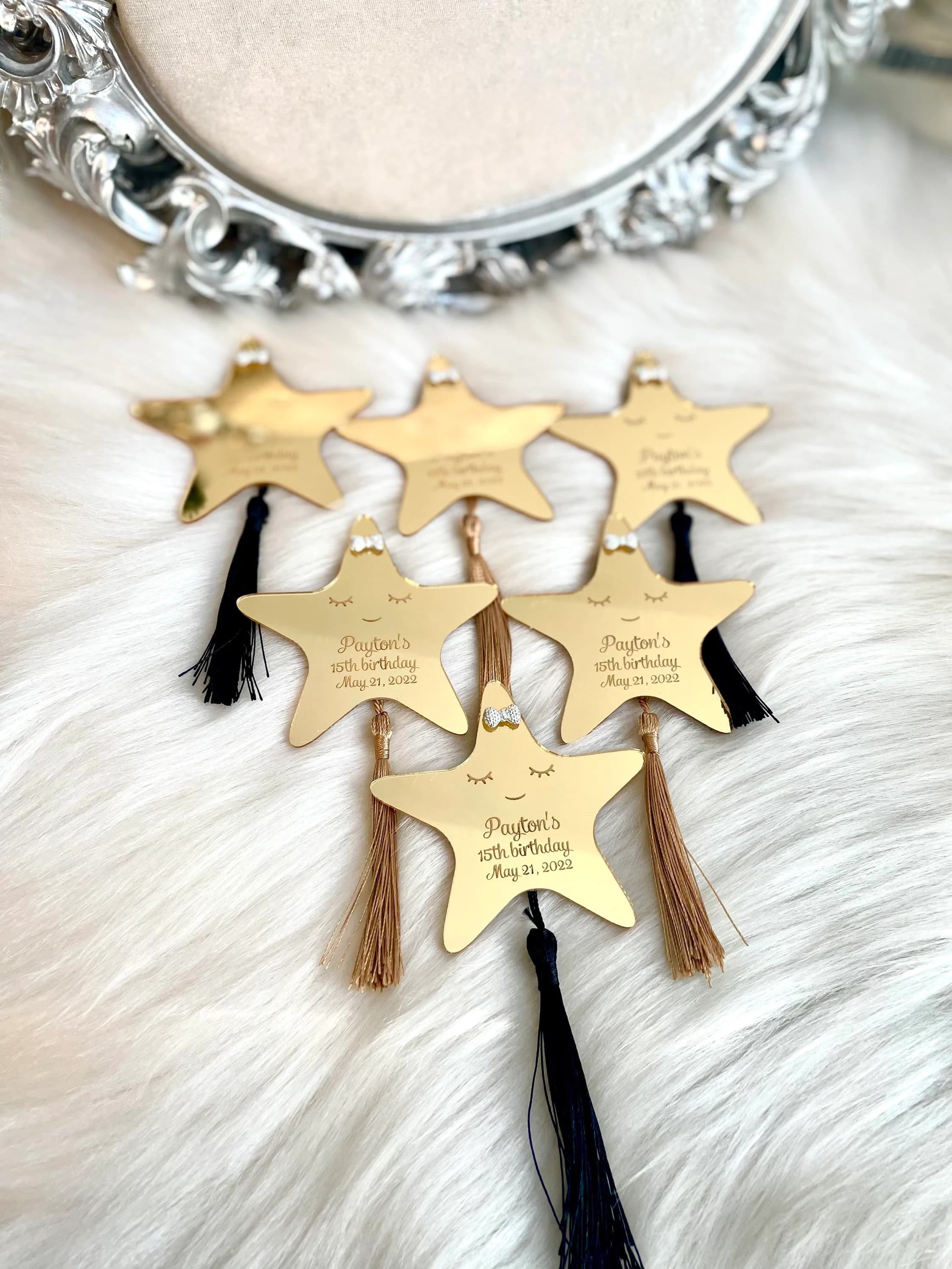 Starfish Magnet, Star Fish Favors, Party Favors, Birthday Favors, Baby Shower Gifts, Welcoming Favors, Personalized Gift, Baby Welcoming - image 5