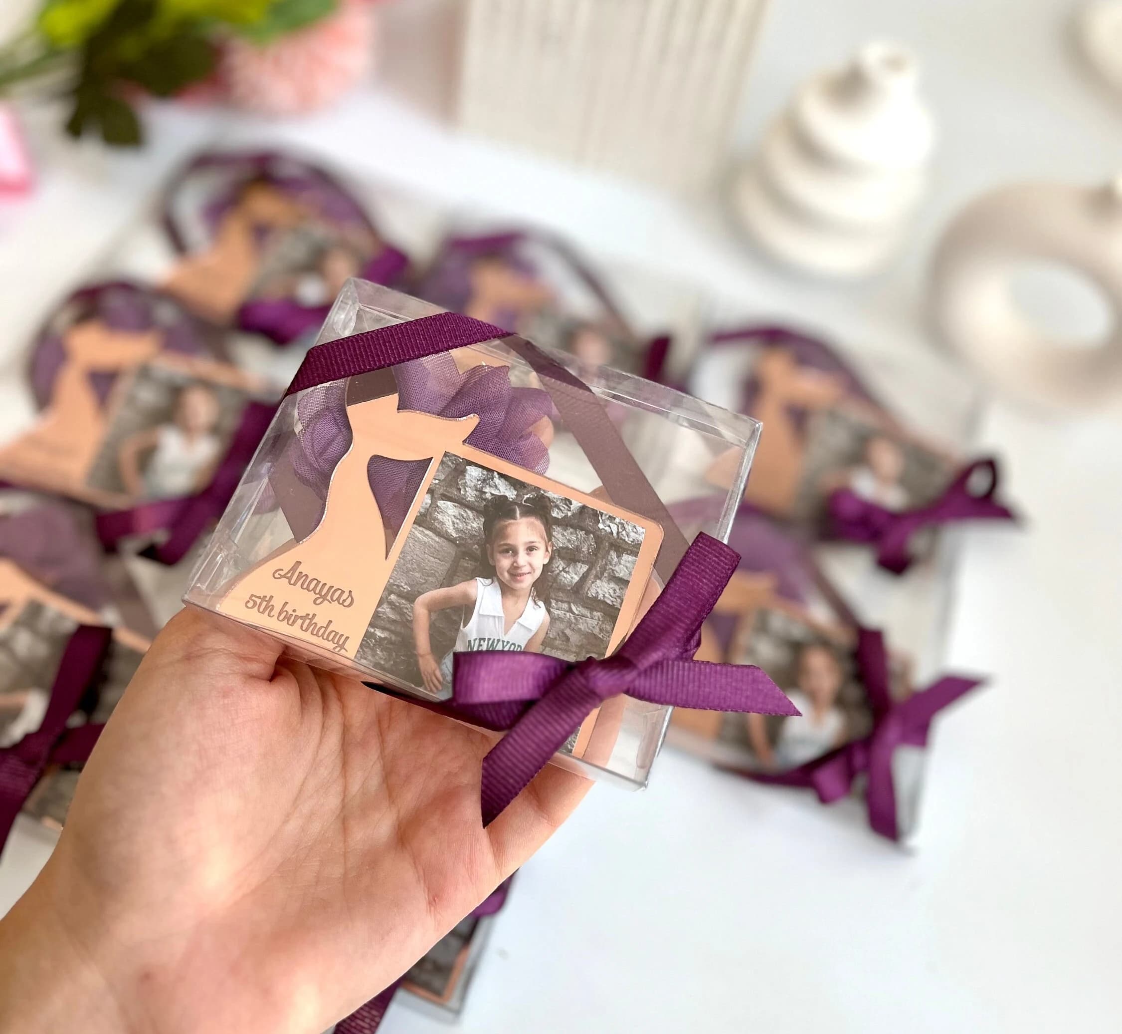 Mermaid Birthday Party Favor, Mermaid Photo Frame, Mermaid Birthday Theme Party, Kids Party Favor, Under The Sea Party, Little Mermaid Party - image 5