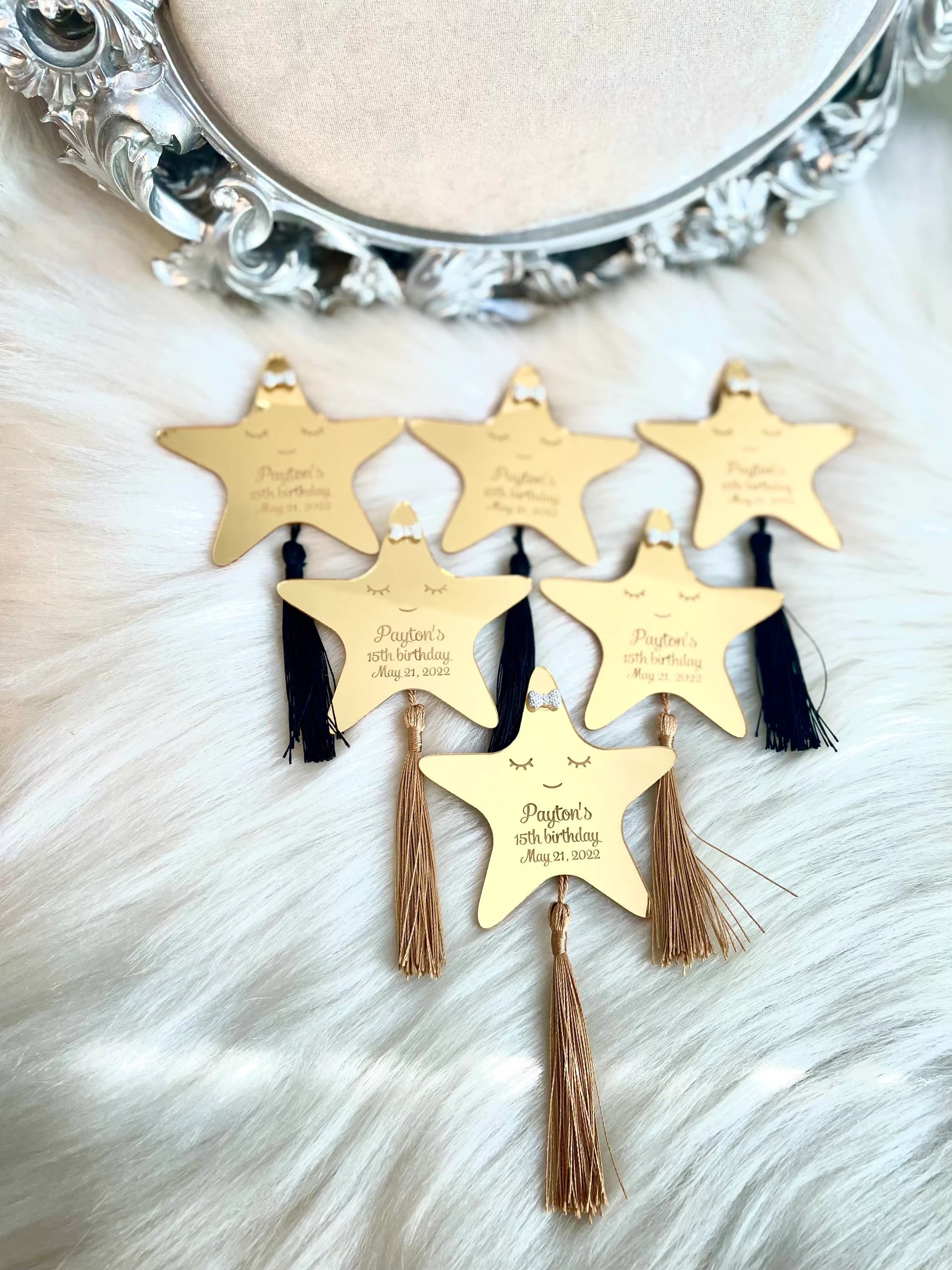 Starfish Magnet, Star Fish Favors, Party Favors, Birthday Favors, Baby Shower Gifts, Welcoming Favors, Personalized Gift, Baby Welcoming - image 4