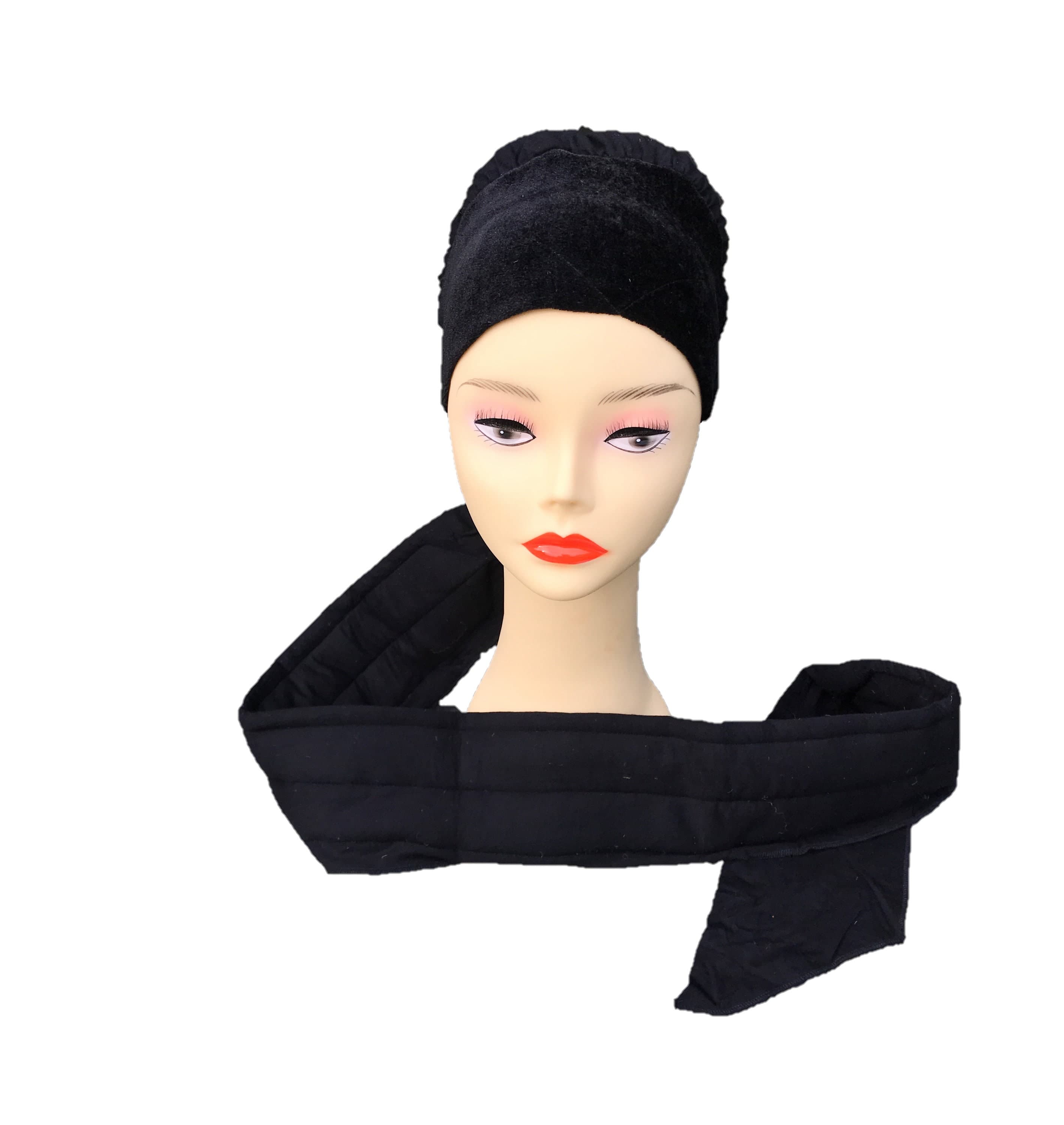 Versatile No Slip Hijab Tichel Chemo Turban Bobo Shaper Volumizer with Extra Volume Strip - image 3