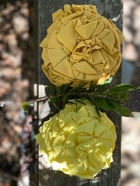 Gorgeous 3-in-1 Rose Flower Turban - Snood Tichel Hijab Sinar Chemo - image 4