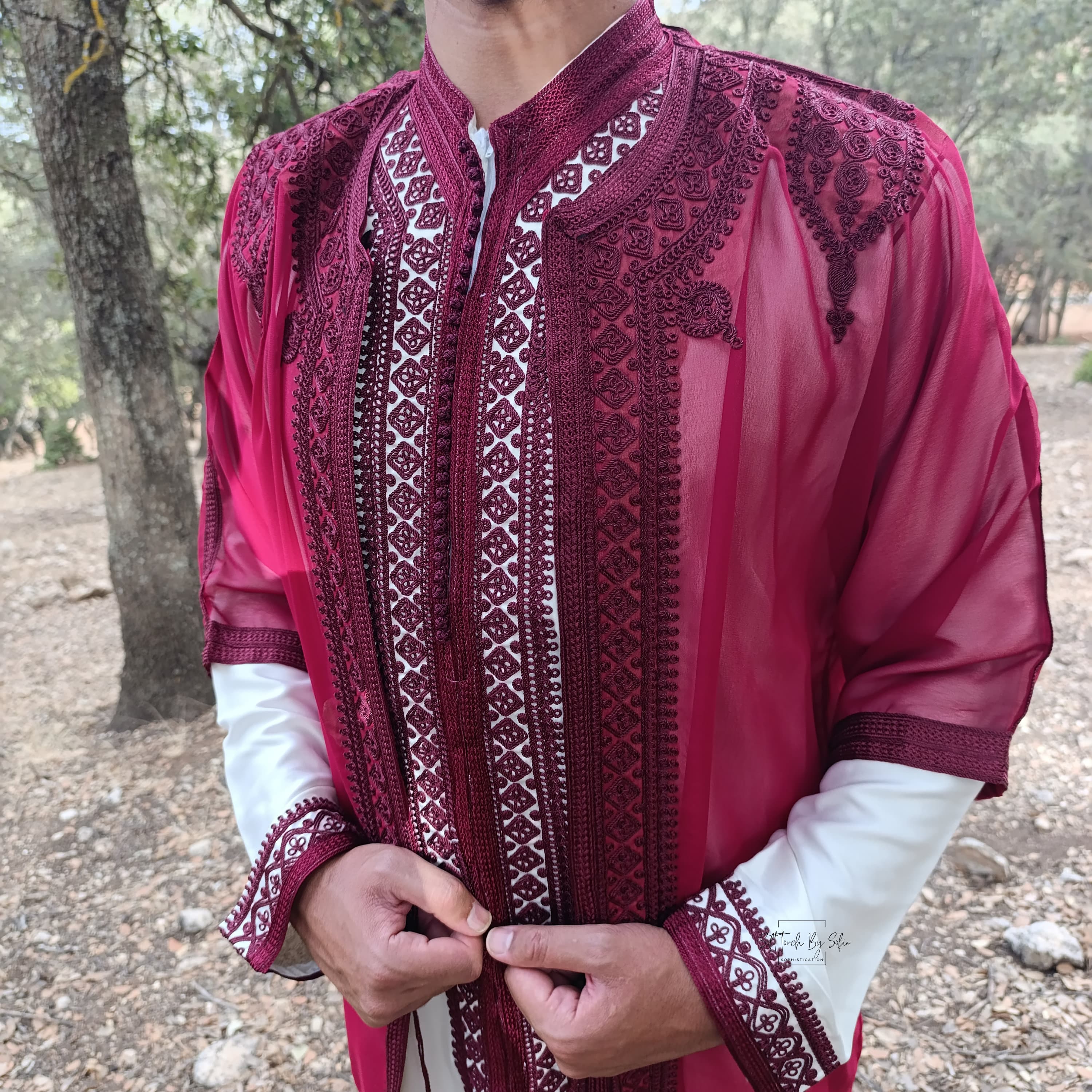 jabador men , wedding kaftan for men,nikkah outfit - image 4