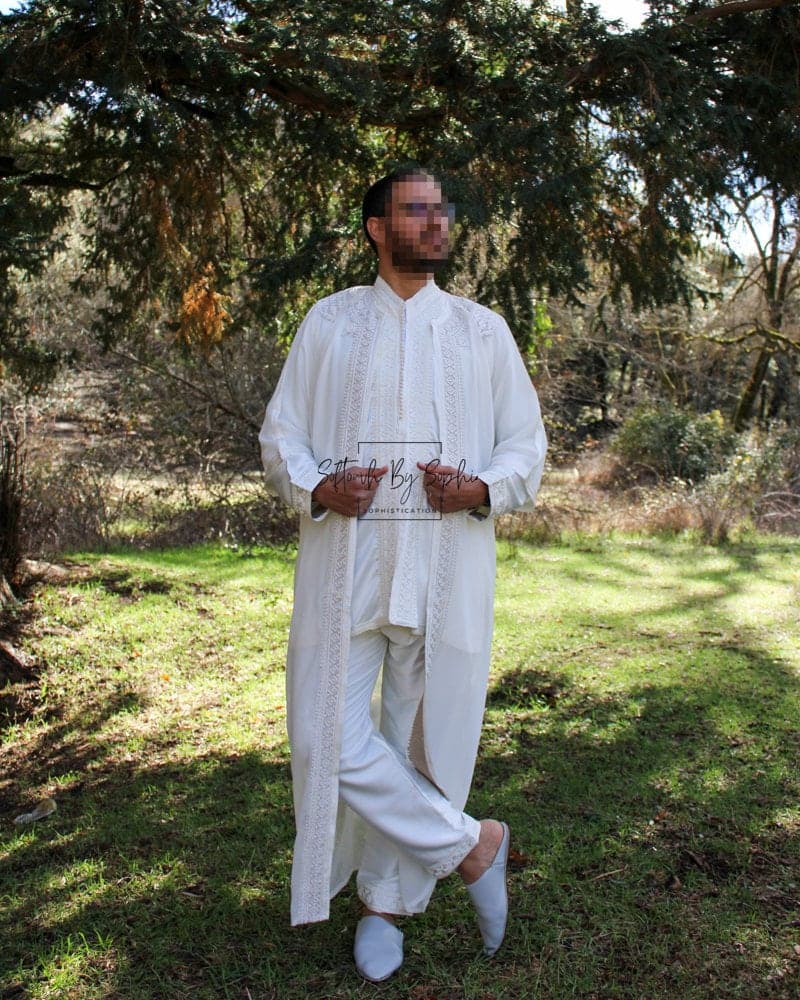 jabador men ,Mens wedding kaftan, nikkah outfit - image 4
