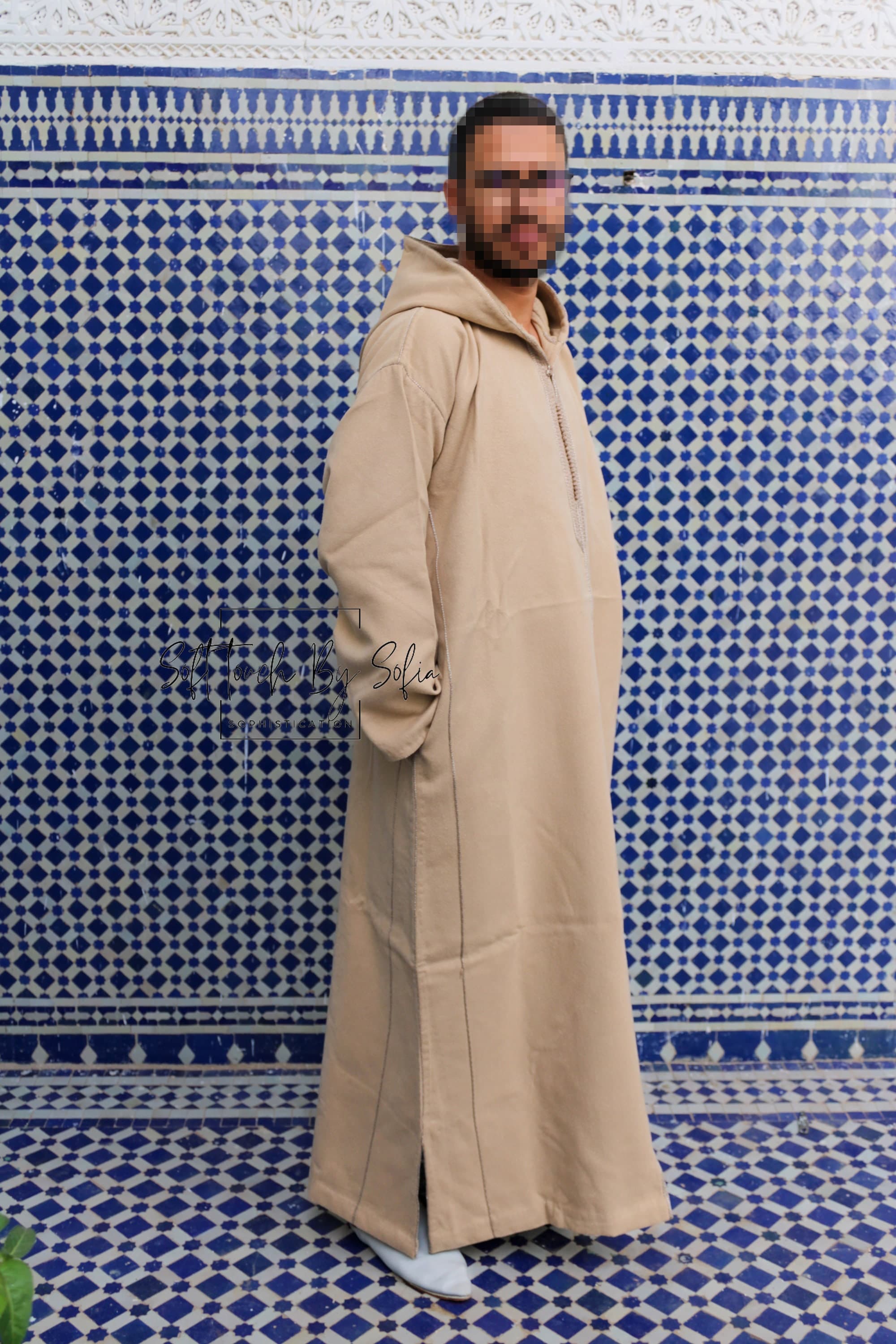 Moroccan Wool Djellaba: Men's Winter Thobe - image 4