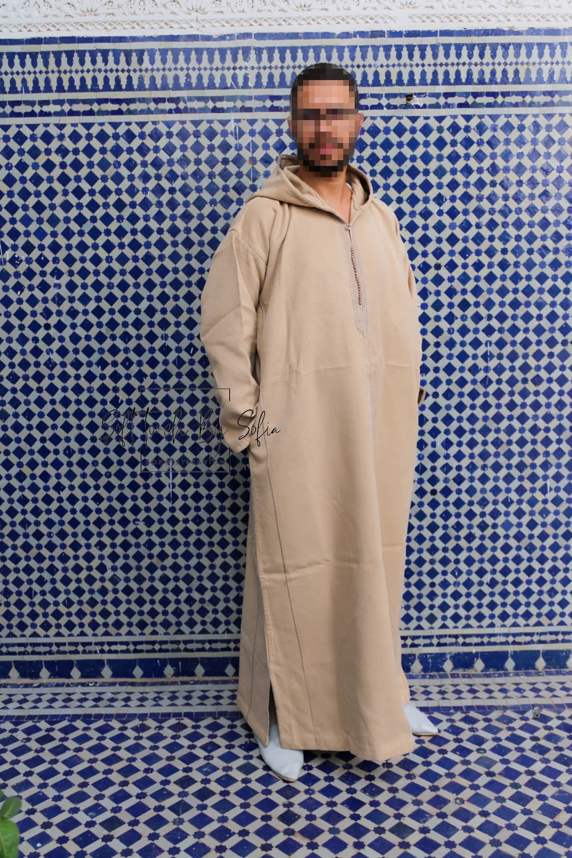 Moroccan Wool Djellaba: Men's Winter Thobe - image 3