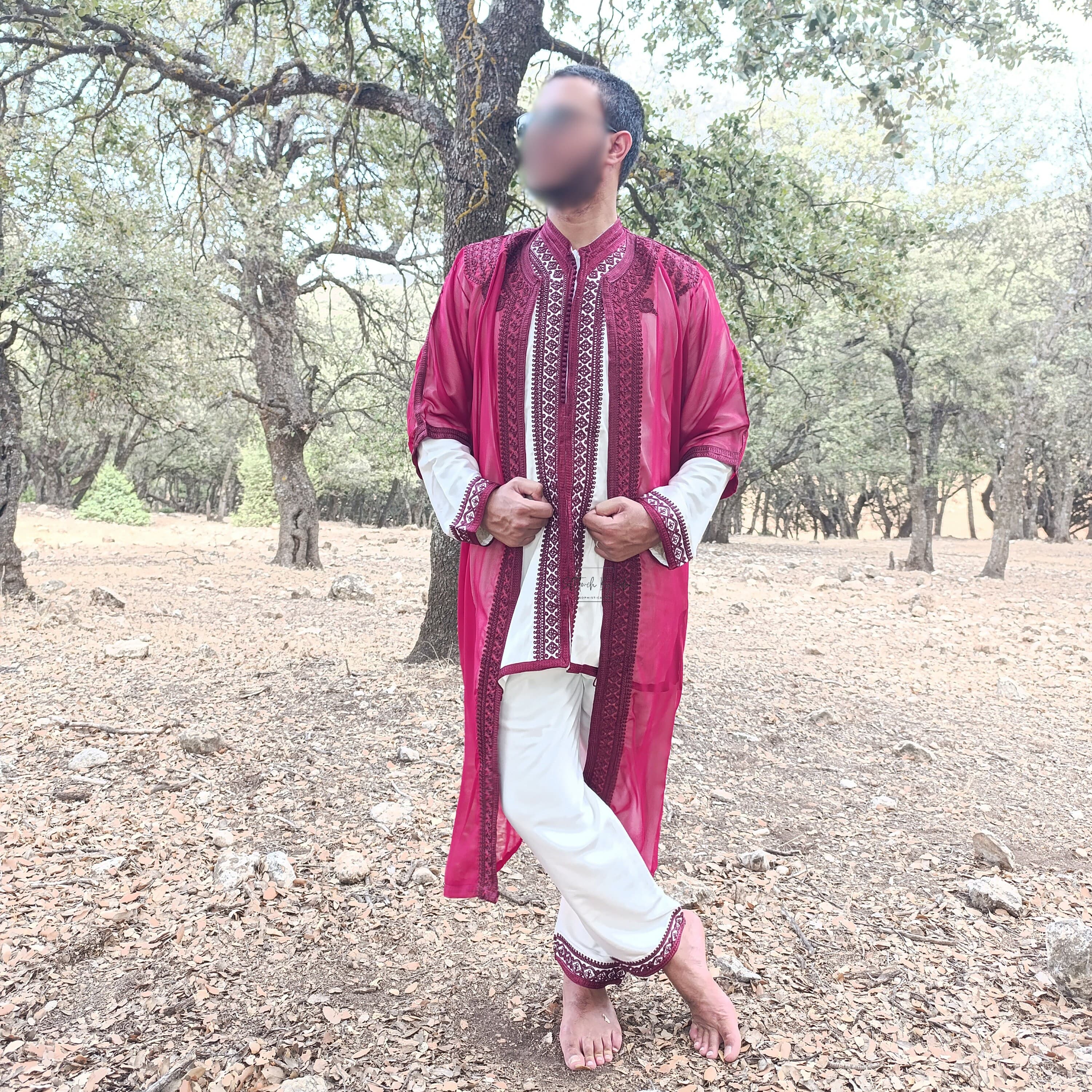 jabador men , wedding kaftan for men,nikkah outfit - image 5