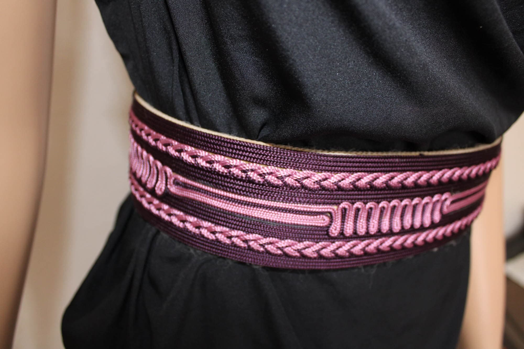 Moroccan purple vintage belt - image 3