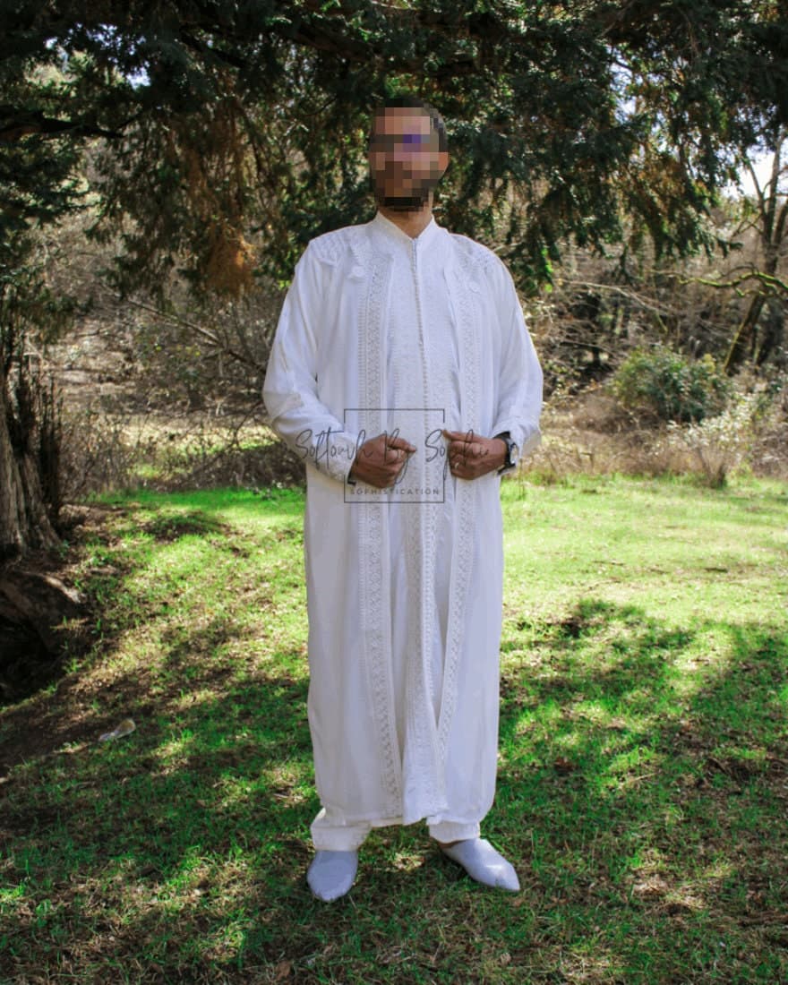 jabador  ,wedding kaftan for men,nikkah thobe - image 3