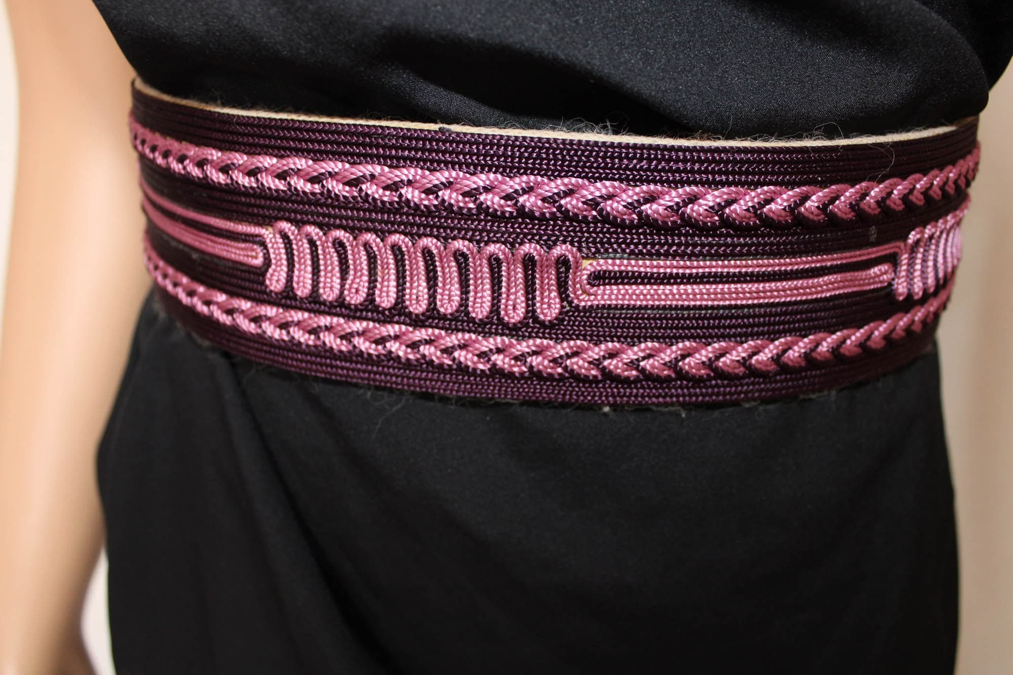 Moroccan purple vintage belt - image 5
