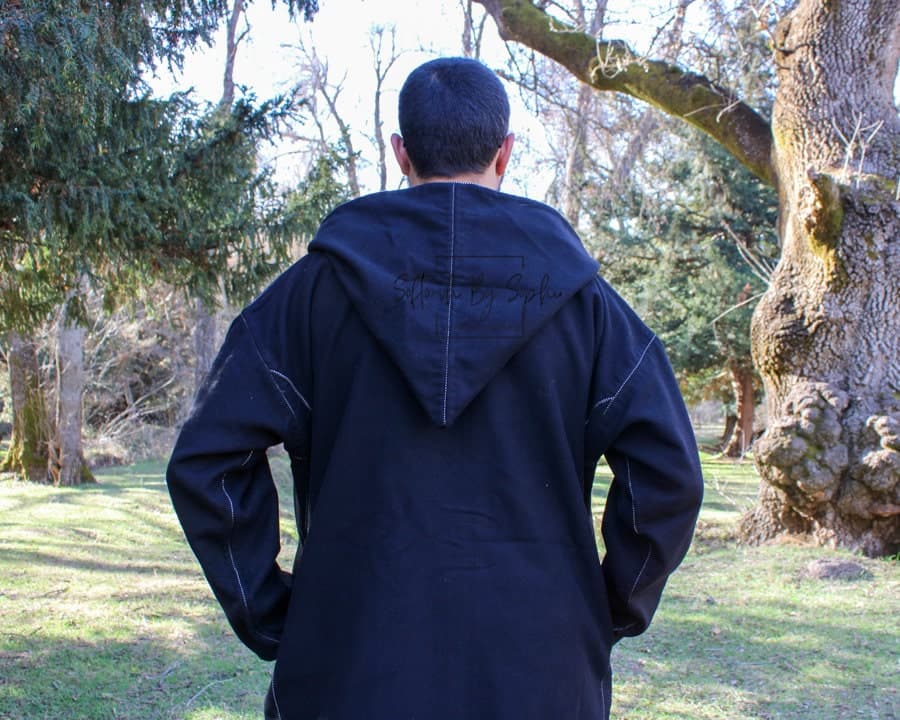 winter thobe , Moroccan djellaba , hooded thobe - image 4